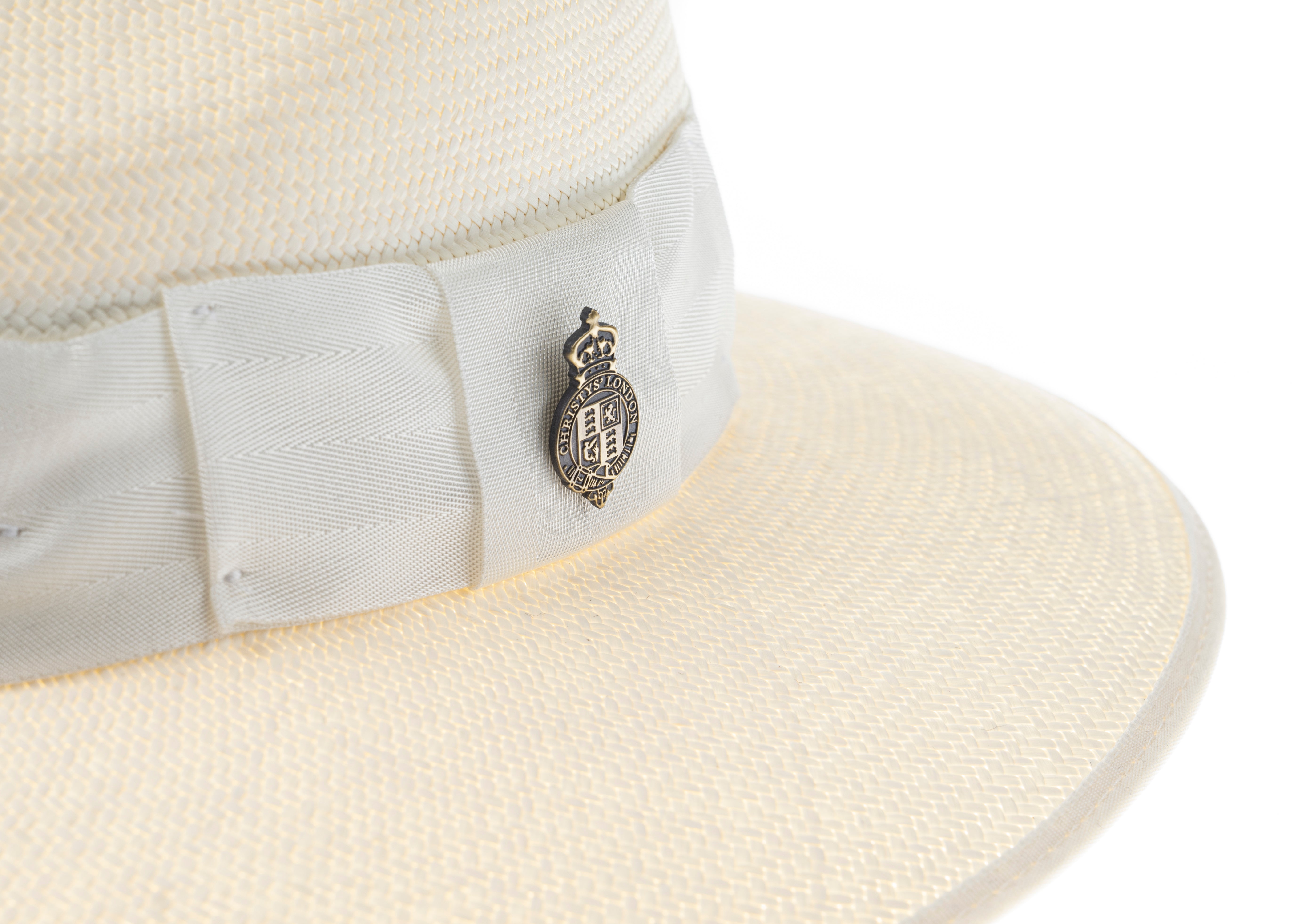 250th High Grade Down Brim Panama with cream band