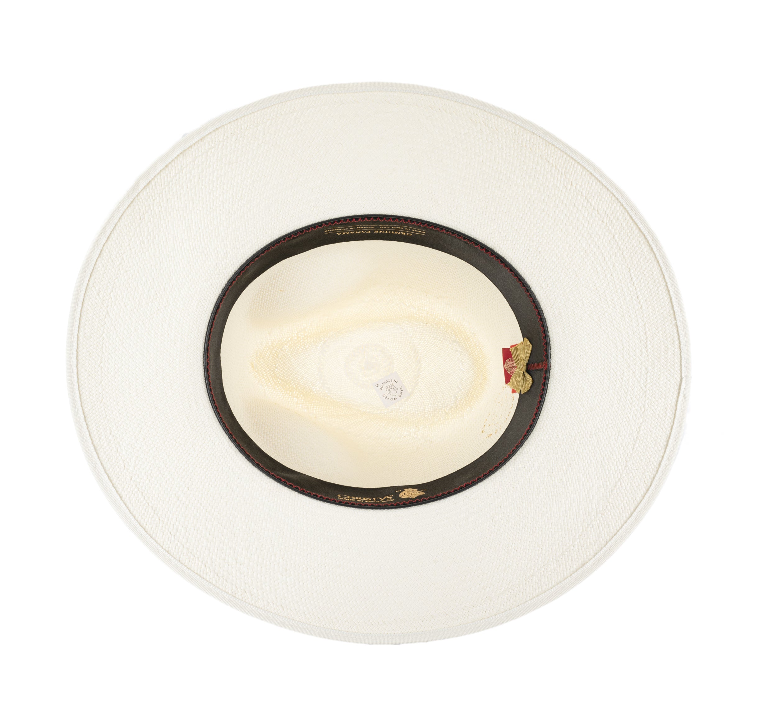 High Grade Down Brim Panama Bleached