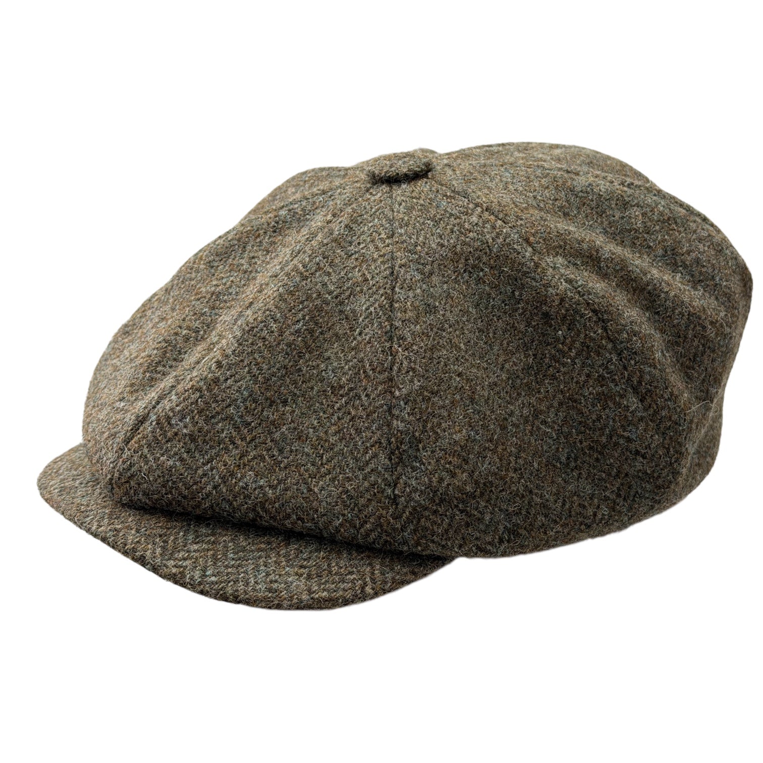 Richmond Herringbone Tweed 8-Panel - Thomas Shelby Style