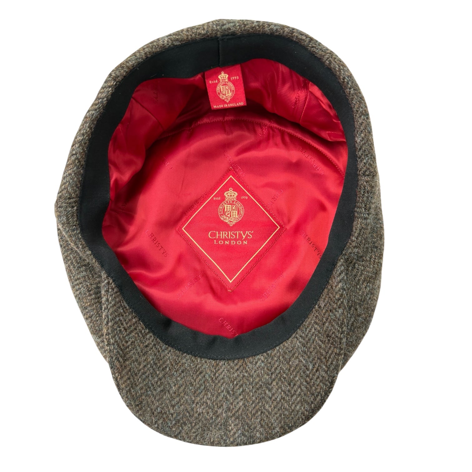 Richmond Wide Flat Herringbone - 100% Merino Wool