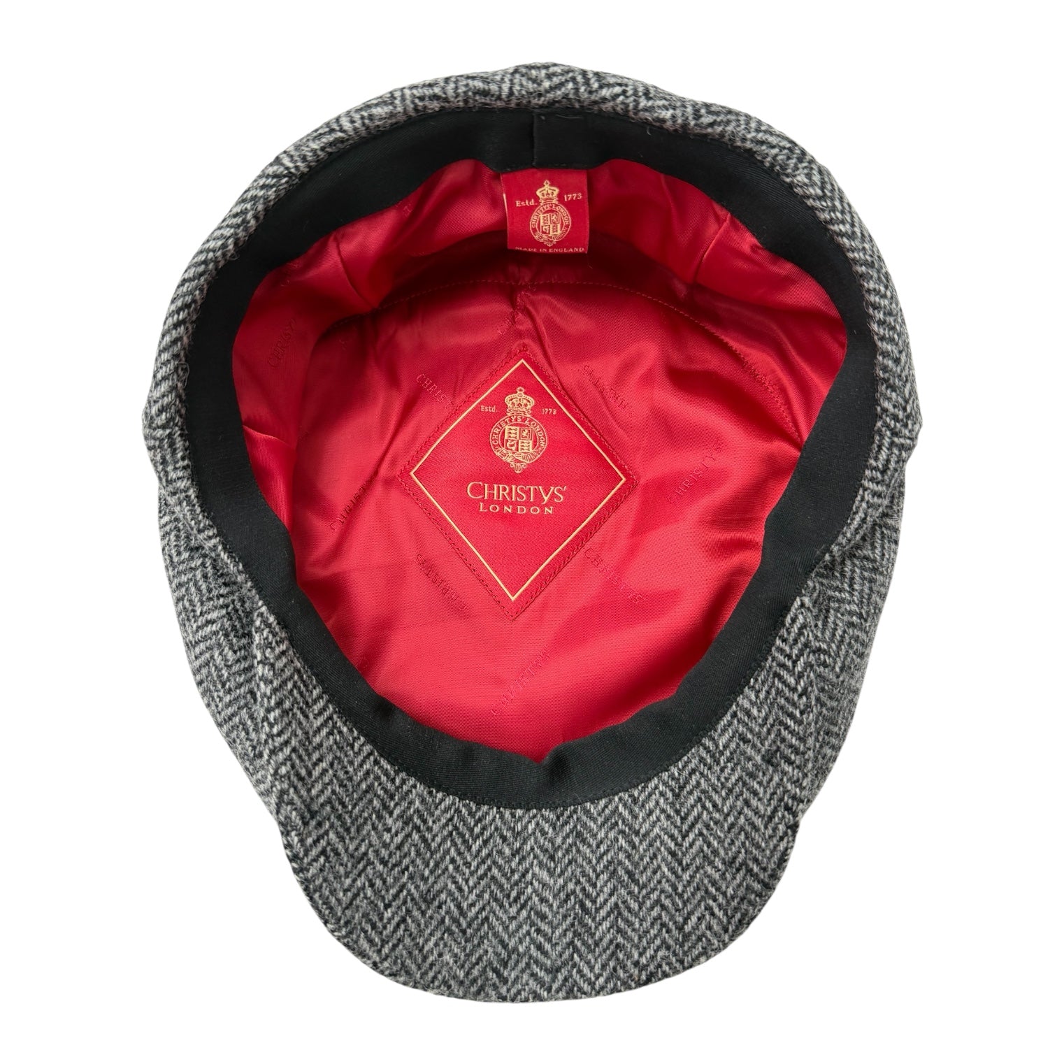 Richmond Wide Flat Herringbone - 100% Merino Wool