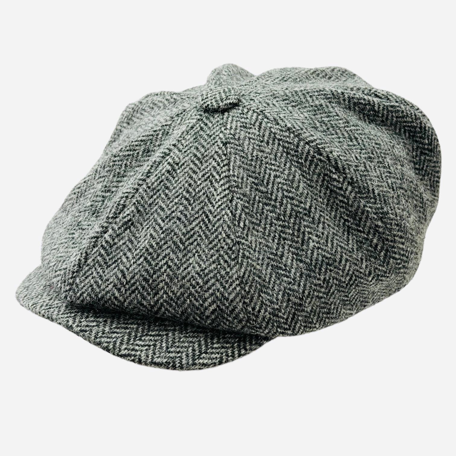 Richmond Herringbone Tweed 8-Panel - Thomas Shelby Style