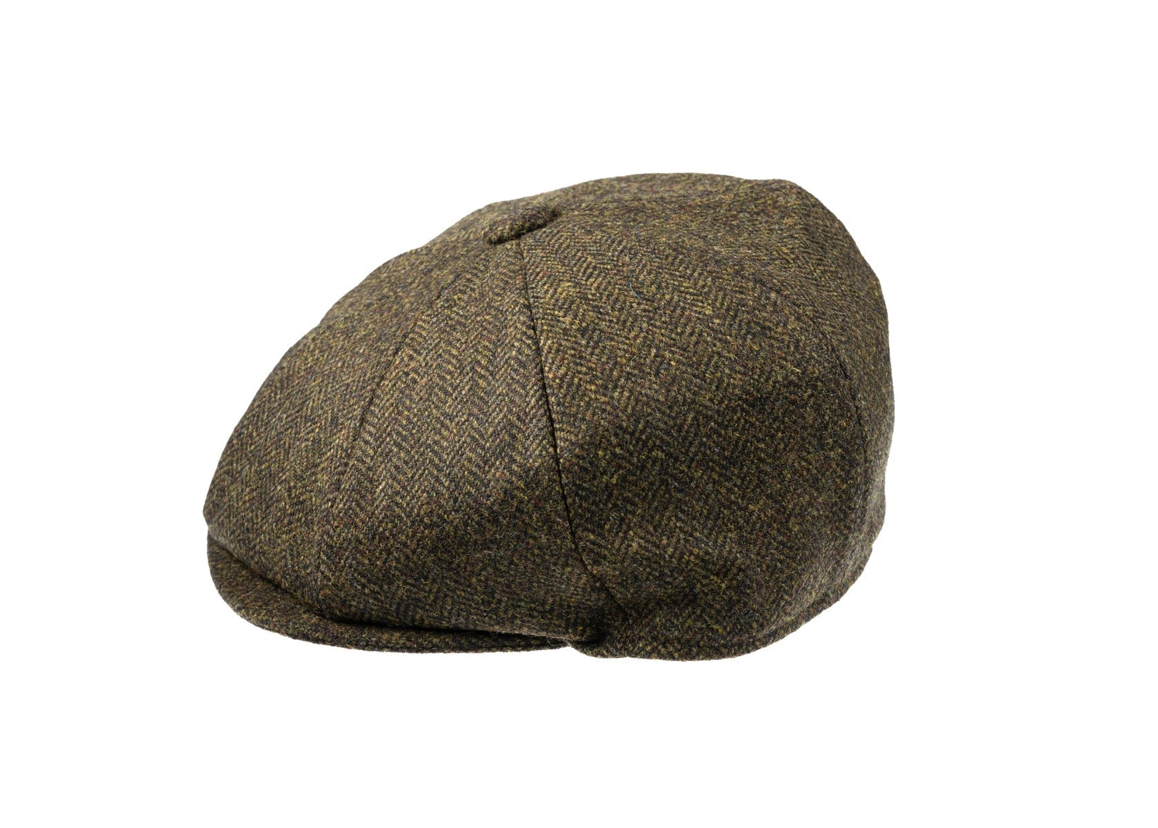 8 Piece Baker Boy Tweed Cap in Z506