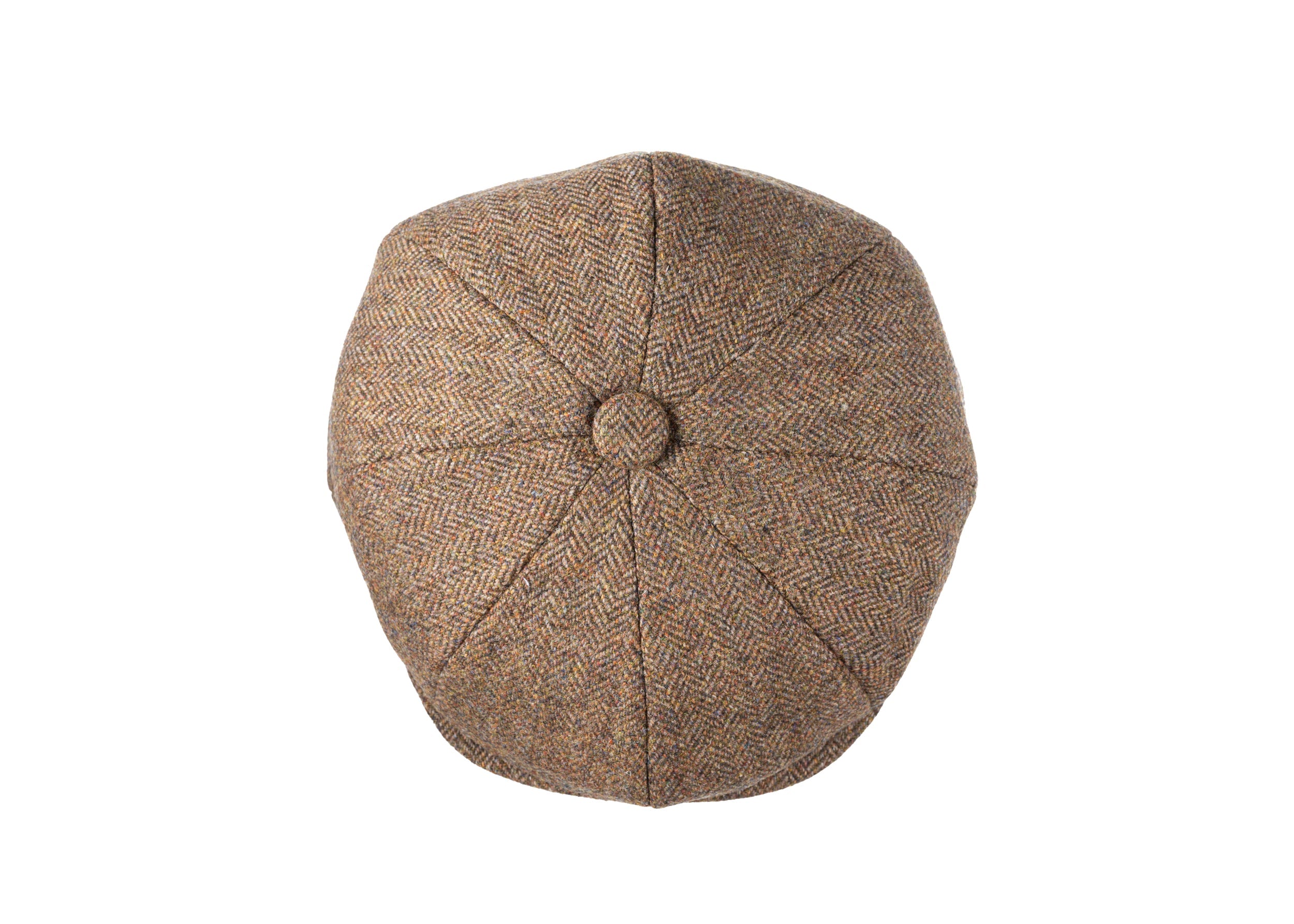8 Piece Baker Boy Tweed Cap in Z524