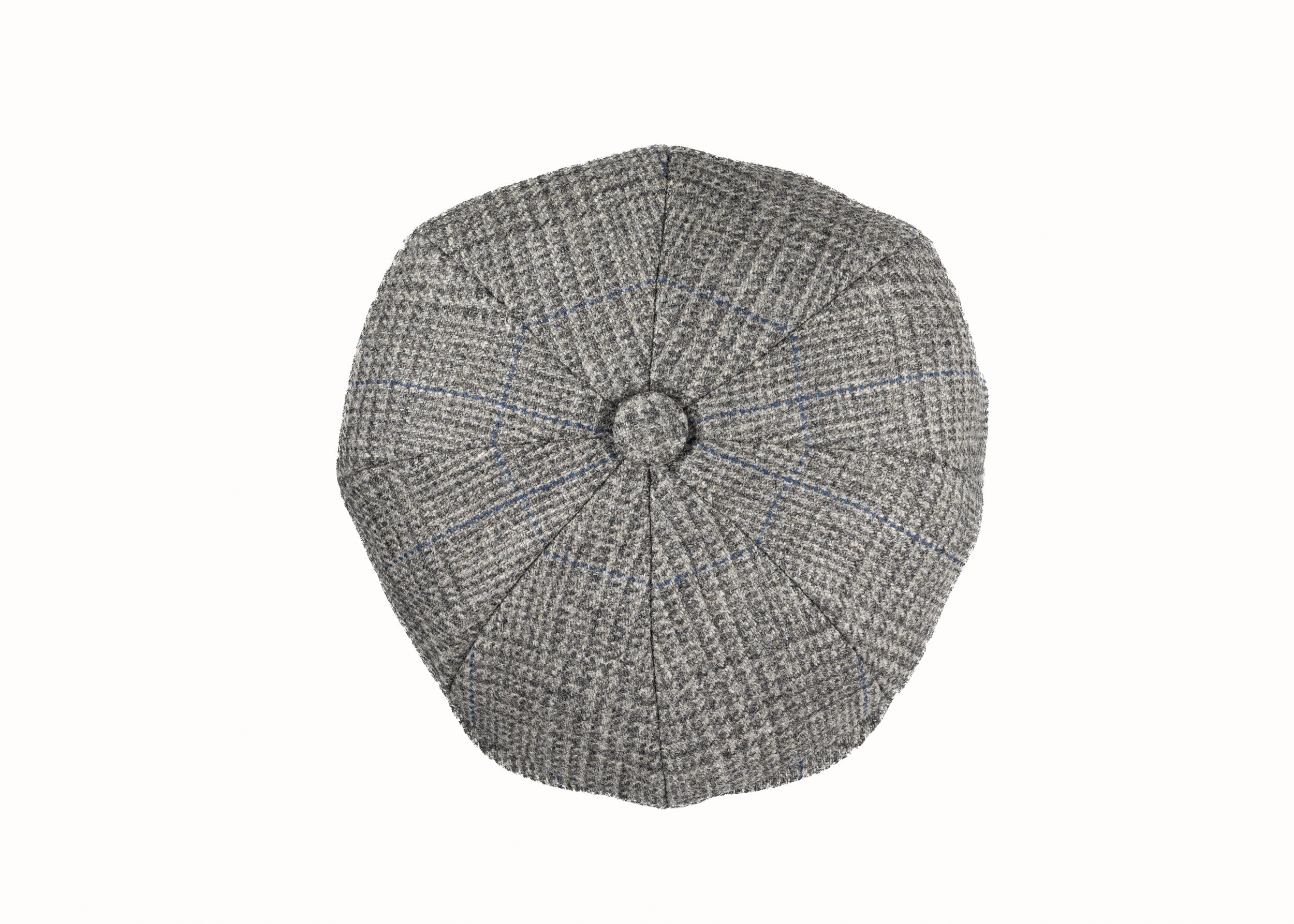 8 Piece Baker Boy Tweed Cap in Z530