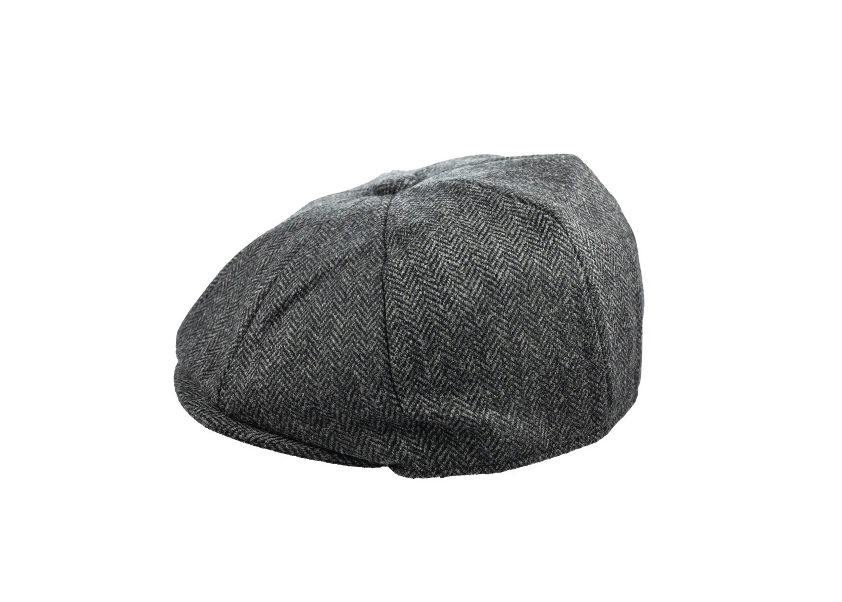 8 Piece Baker Boy Tweed Cap in Z537