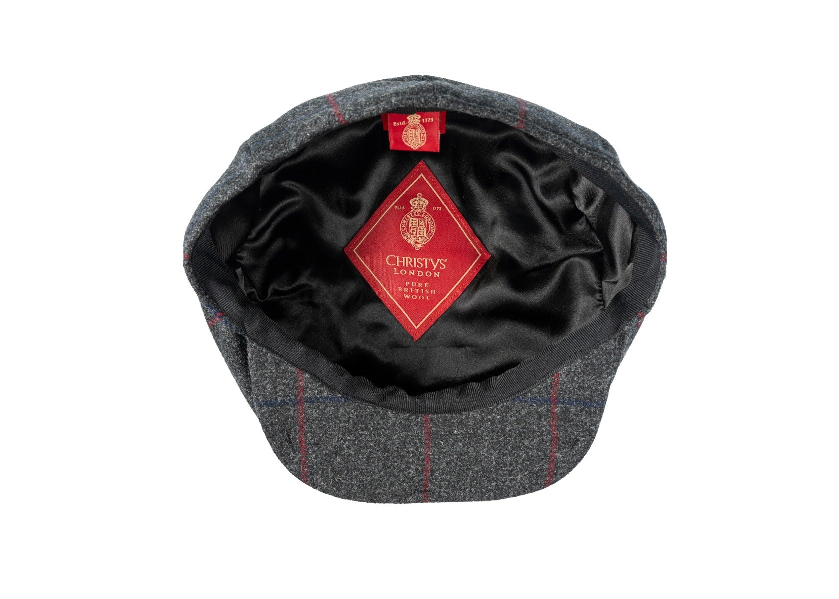 8 Piece Baker Boy Tweed Cap in Z538
