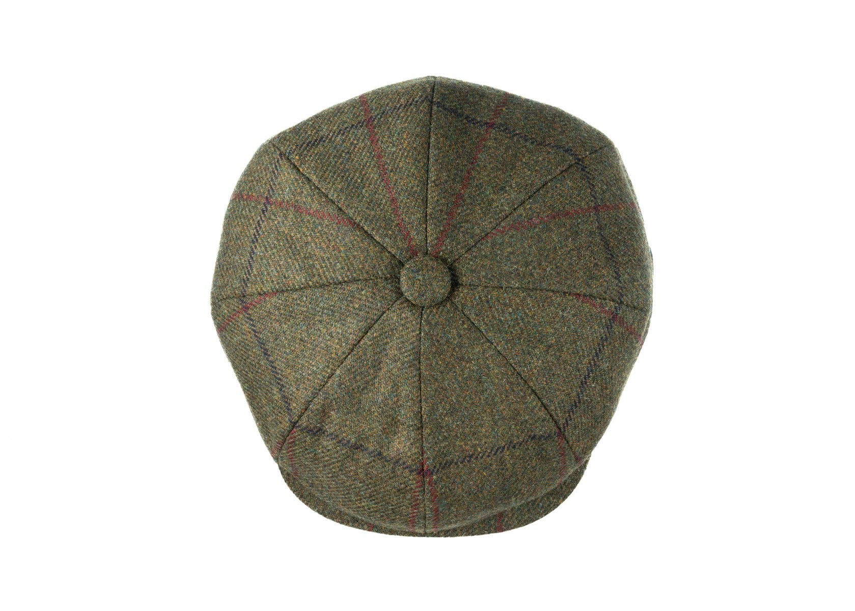 8 Piece Baker Boy Tweed Cap in Z573
