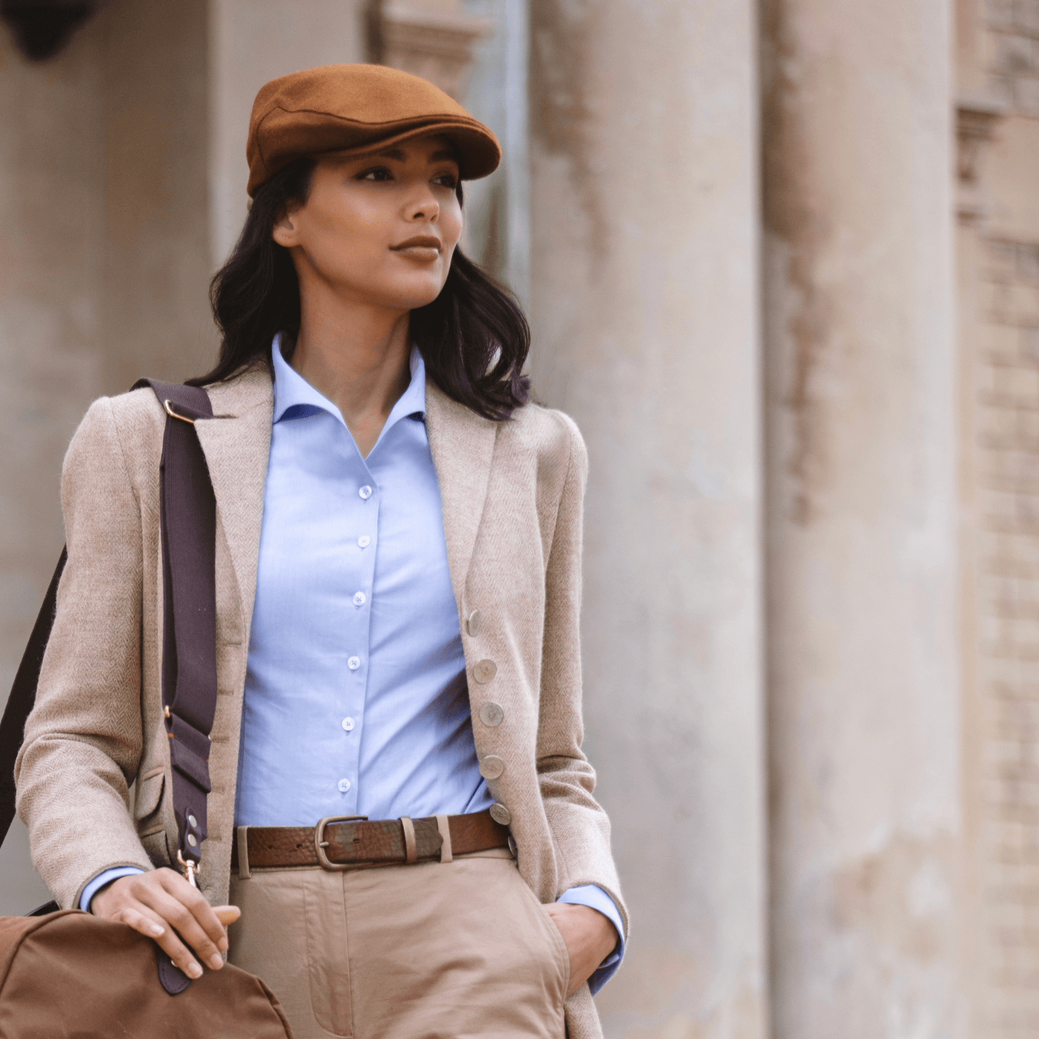 Pembroke Flat Cap Moleskin