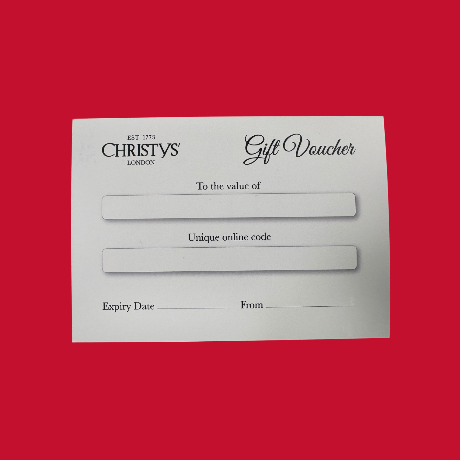 Christys' | PHYSICAL GIFT CARD