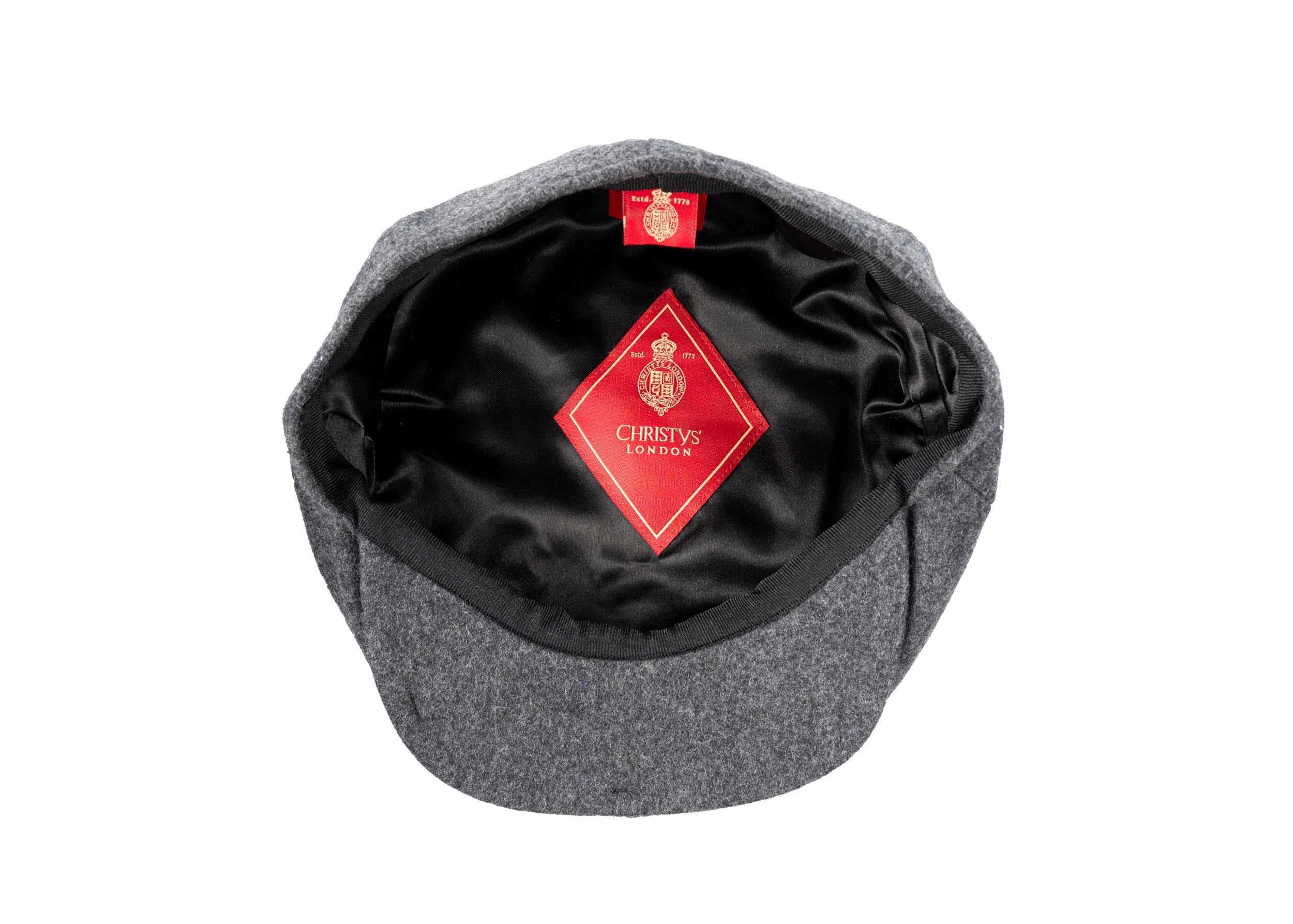 8 Piece Baker Boy Melton Wool Flat Cap