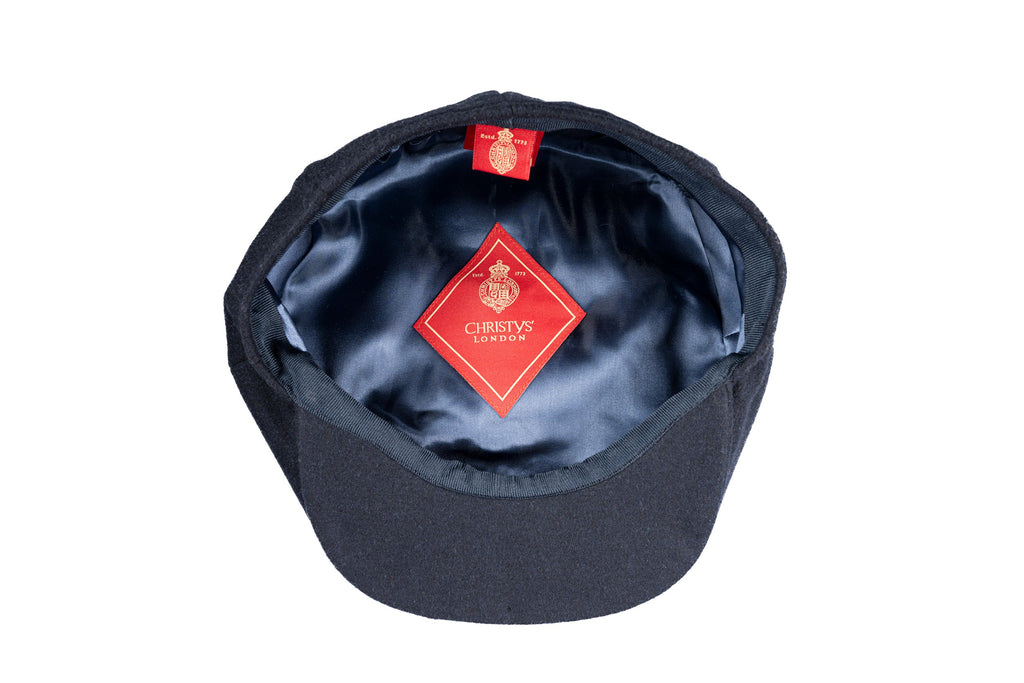 8 Piece Baker Boy Melton Wool Flat Cap