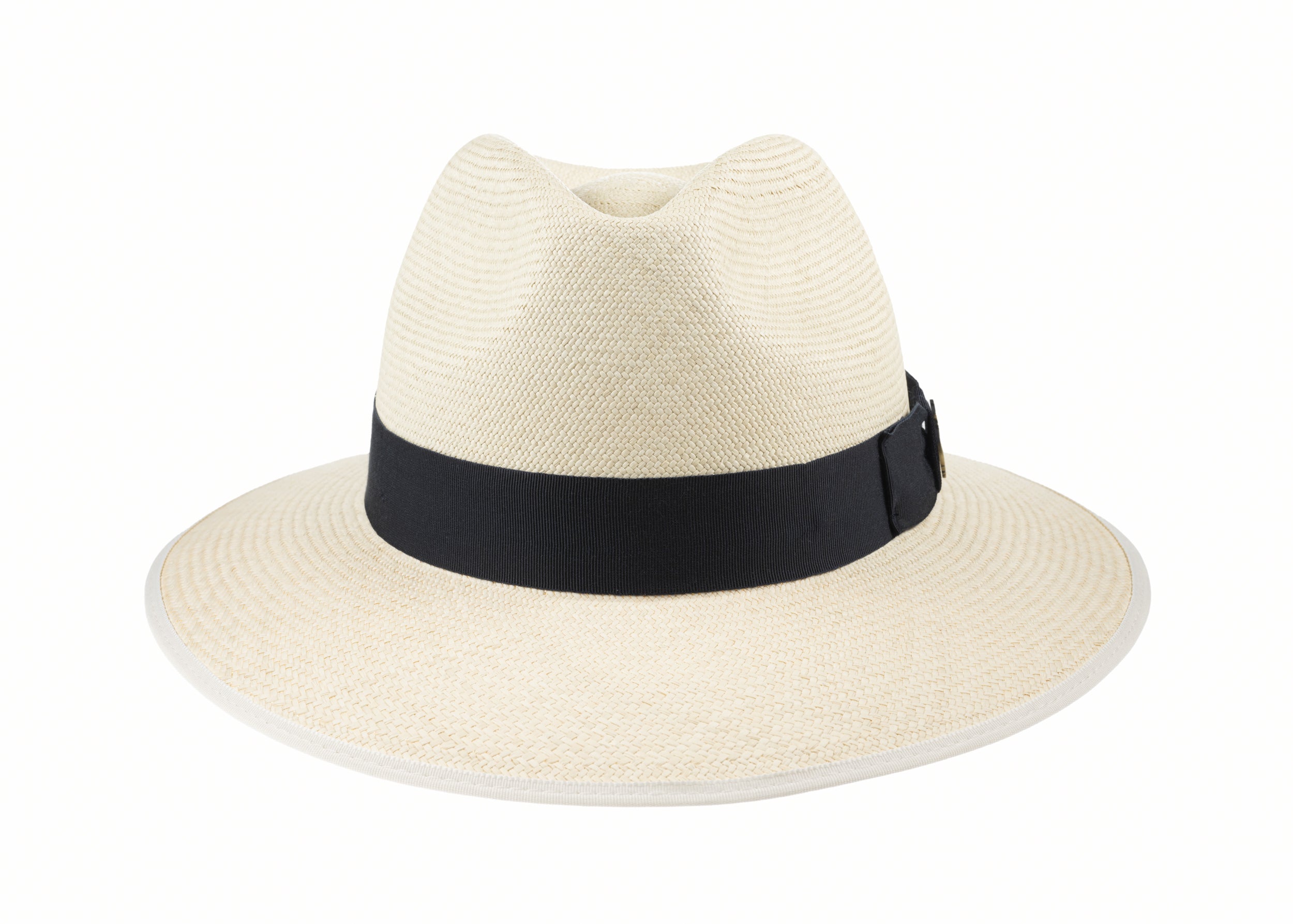 High Grade Down Brim Panama Semi-Bleached