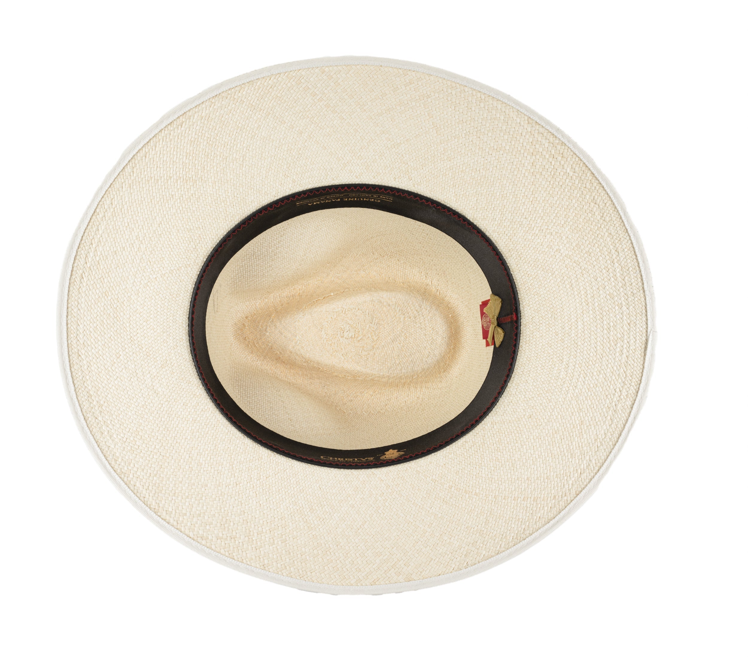 High Grade Down Brim Panama Semi-Bleached