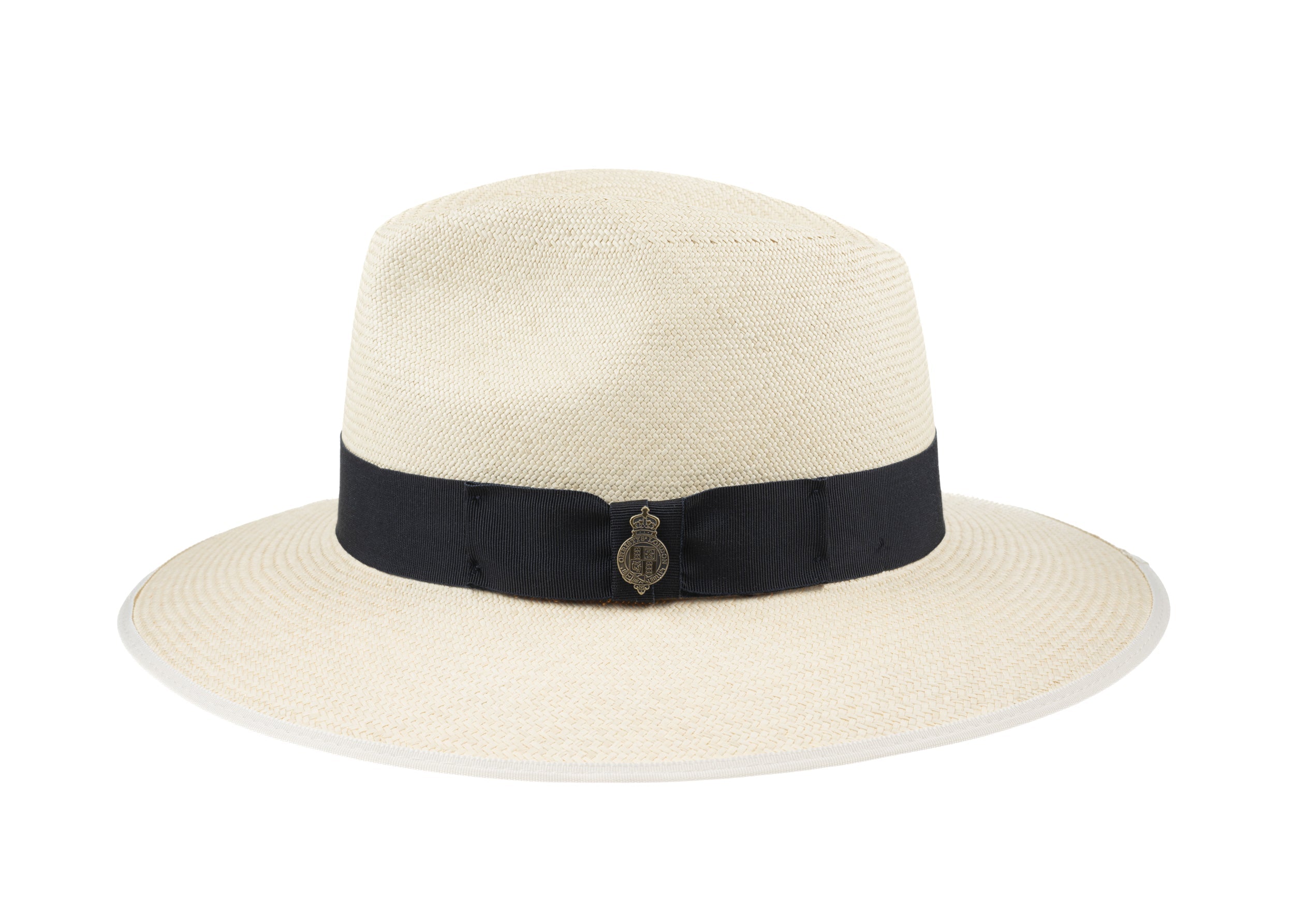 High Grade Down Brim Panama Semi-Bleached