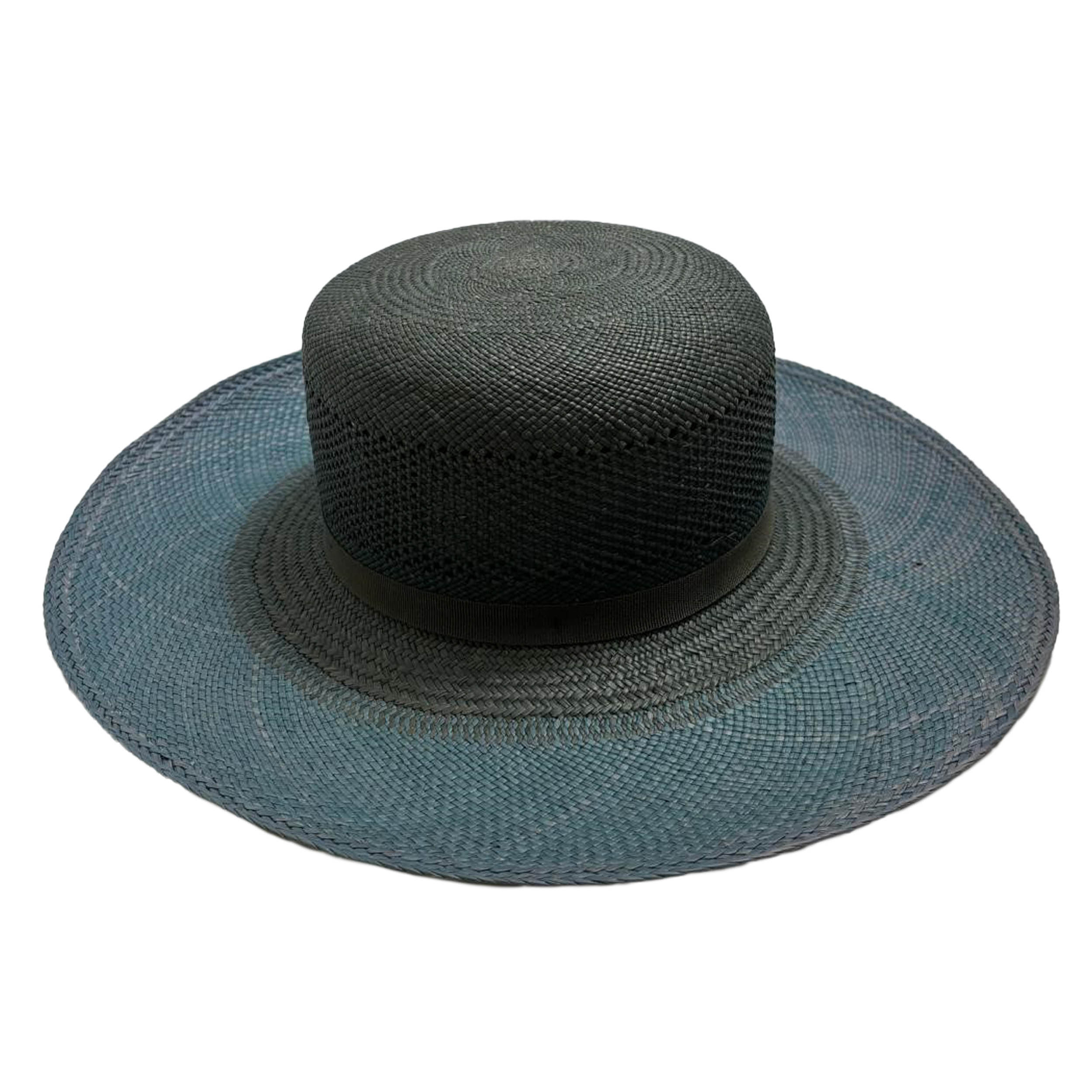 Panama Hat in Blue