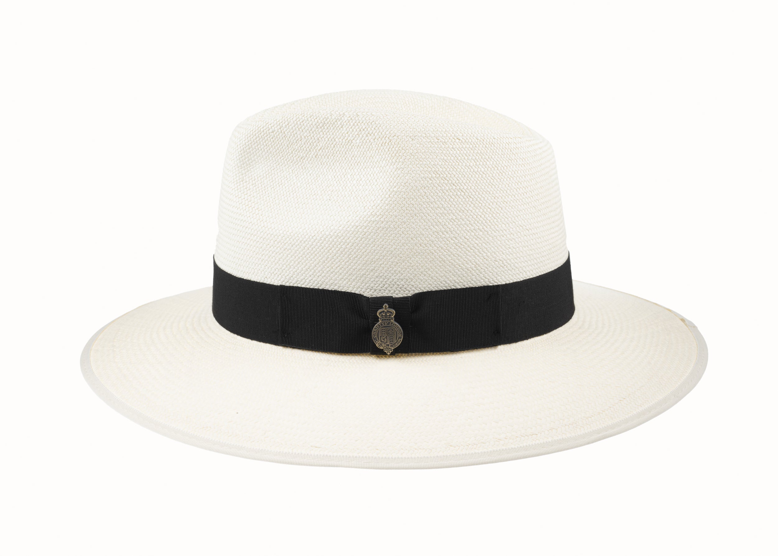 High Grade Down Brim Panama Bleached