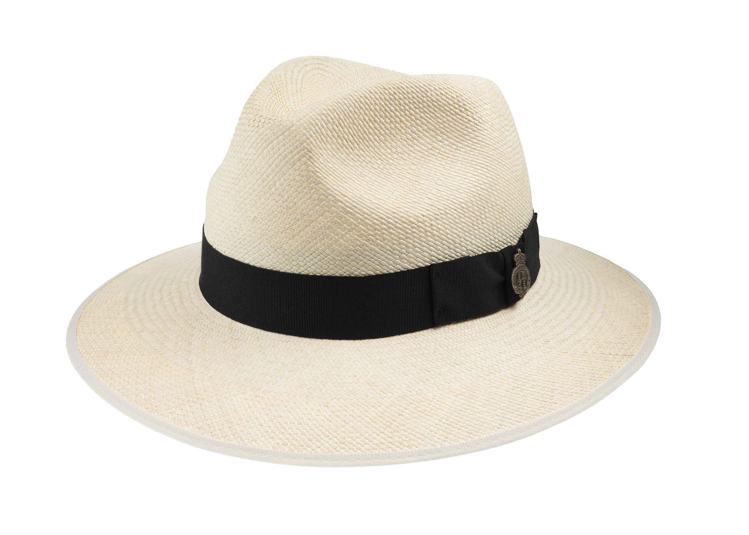 Superfine Down Brim Panama Semi-Bleached