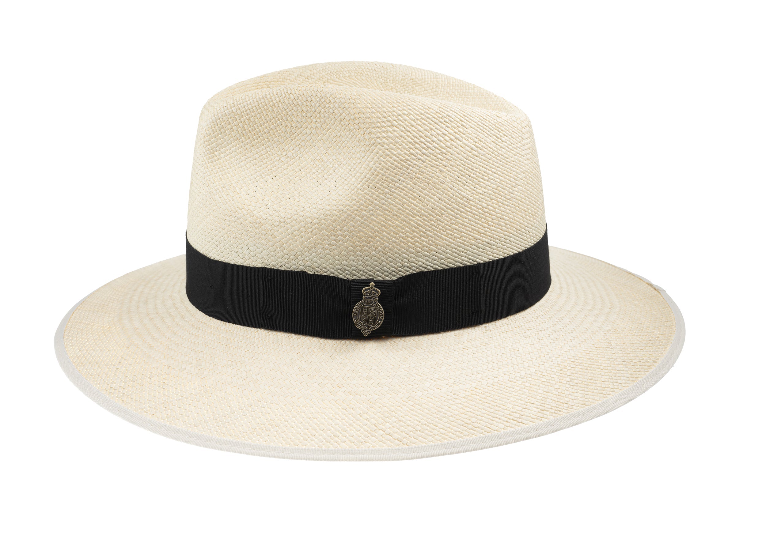 Superfine Down Brim Panama Semi-Bleached