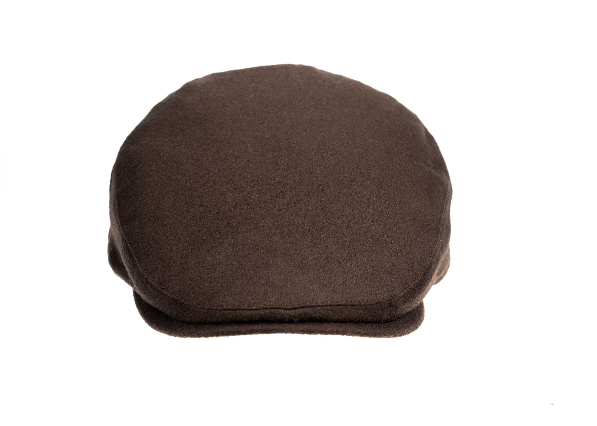 Balmoral Cashmere Flat Cap in brown