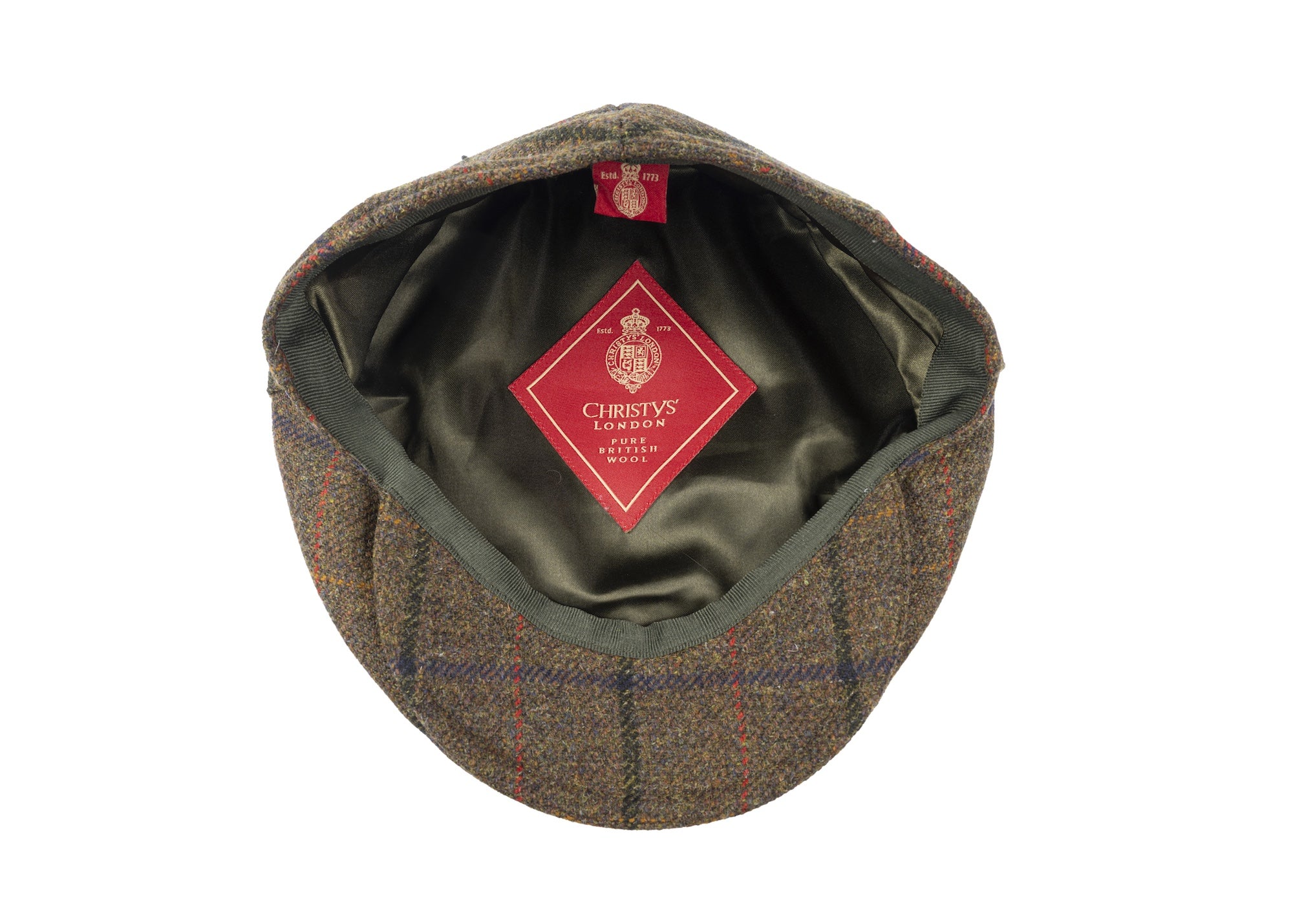 Balmoral Tweed Flat Cap in Z507