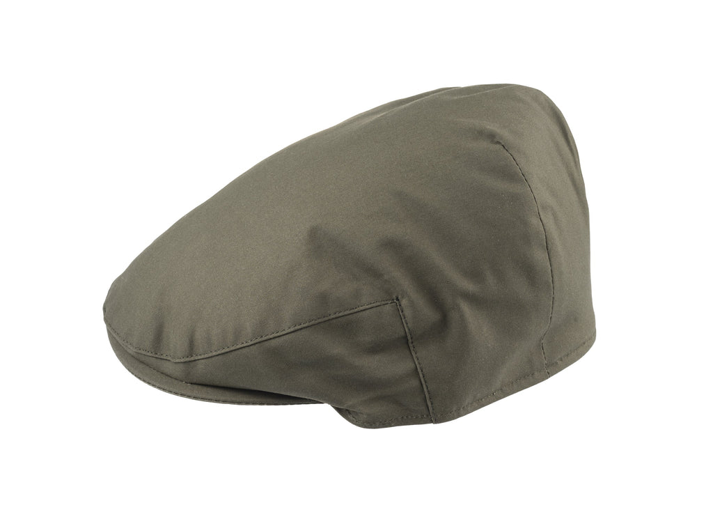 Balmoral flat Cap cotton wax fabric