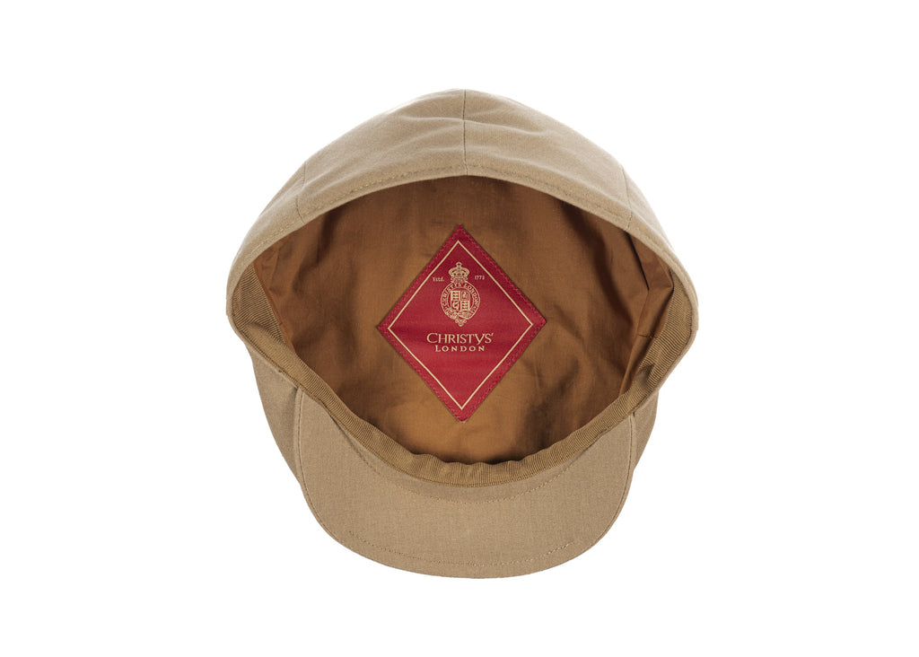 Balmoral Linen Blend Cap Mushroom