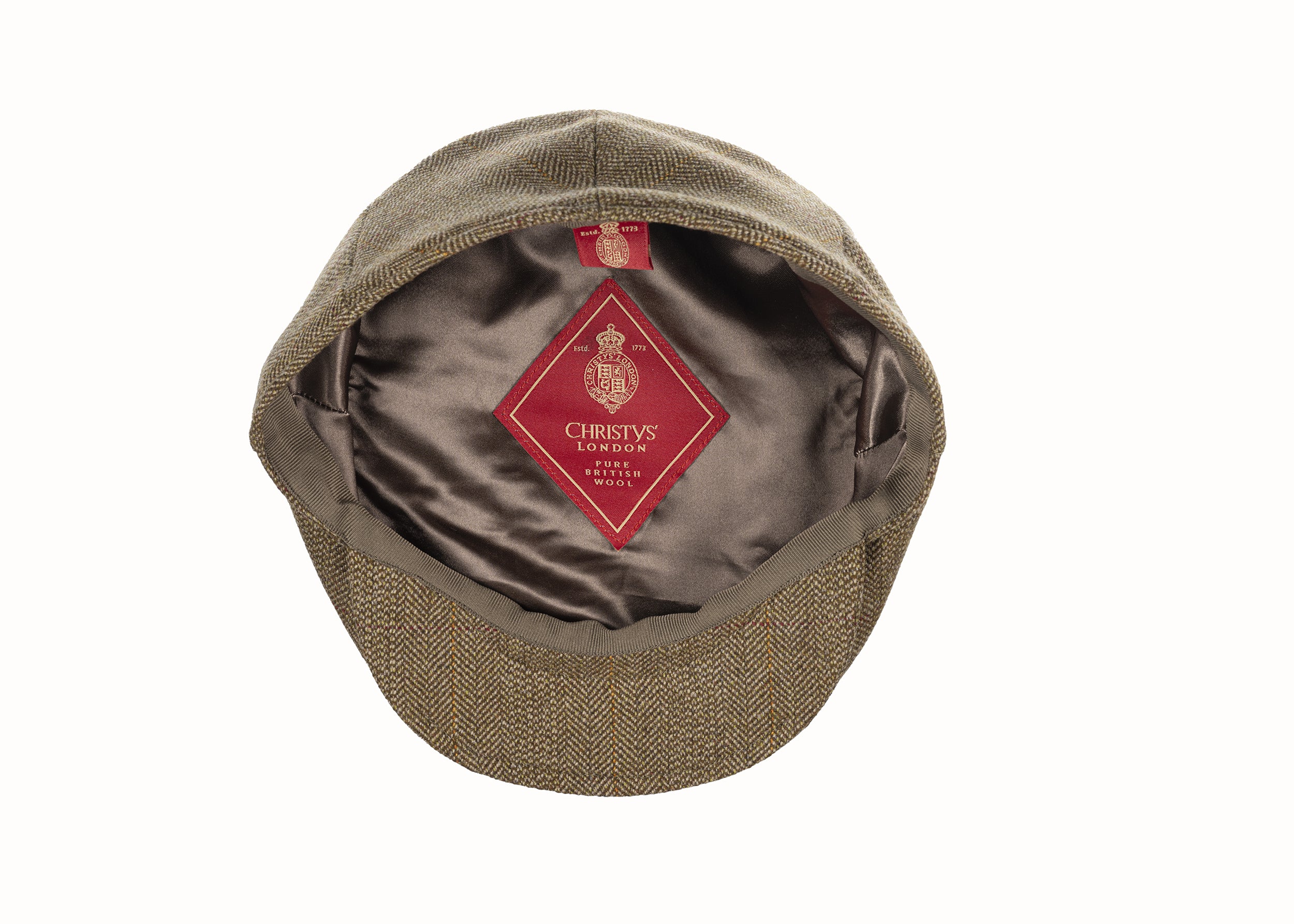 Lovat Mill Teviot Tweed Made in England Balmoral Cap