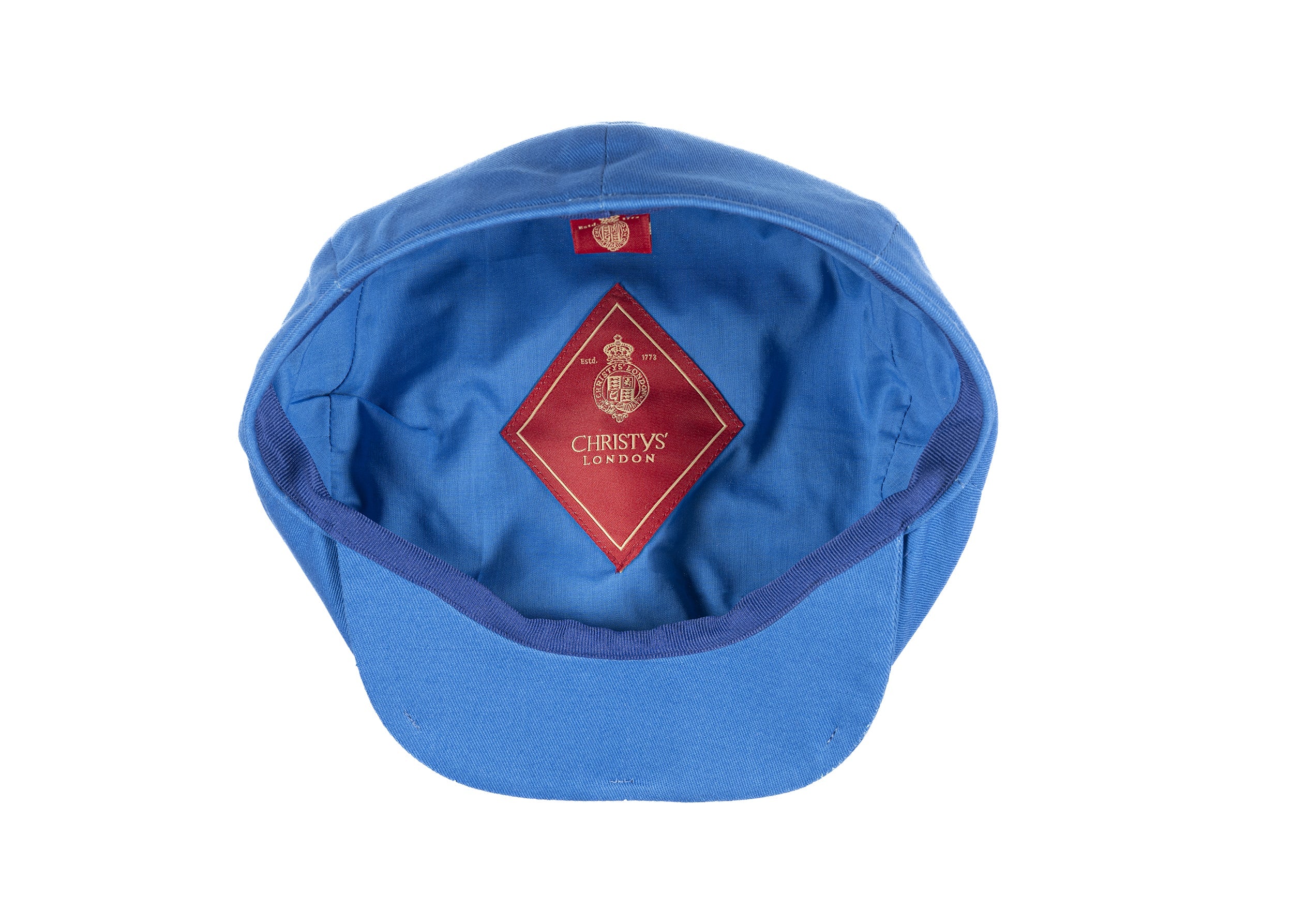 8 Piece Cotton Summer Cap Blue