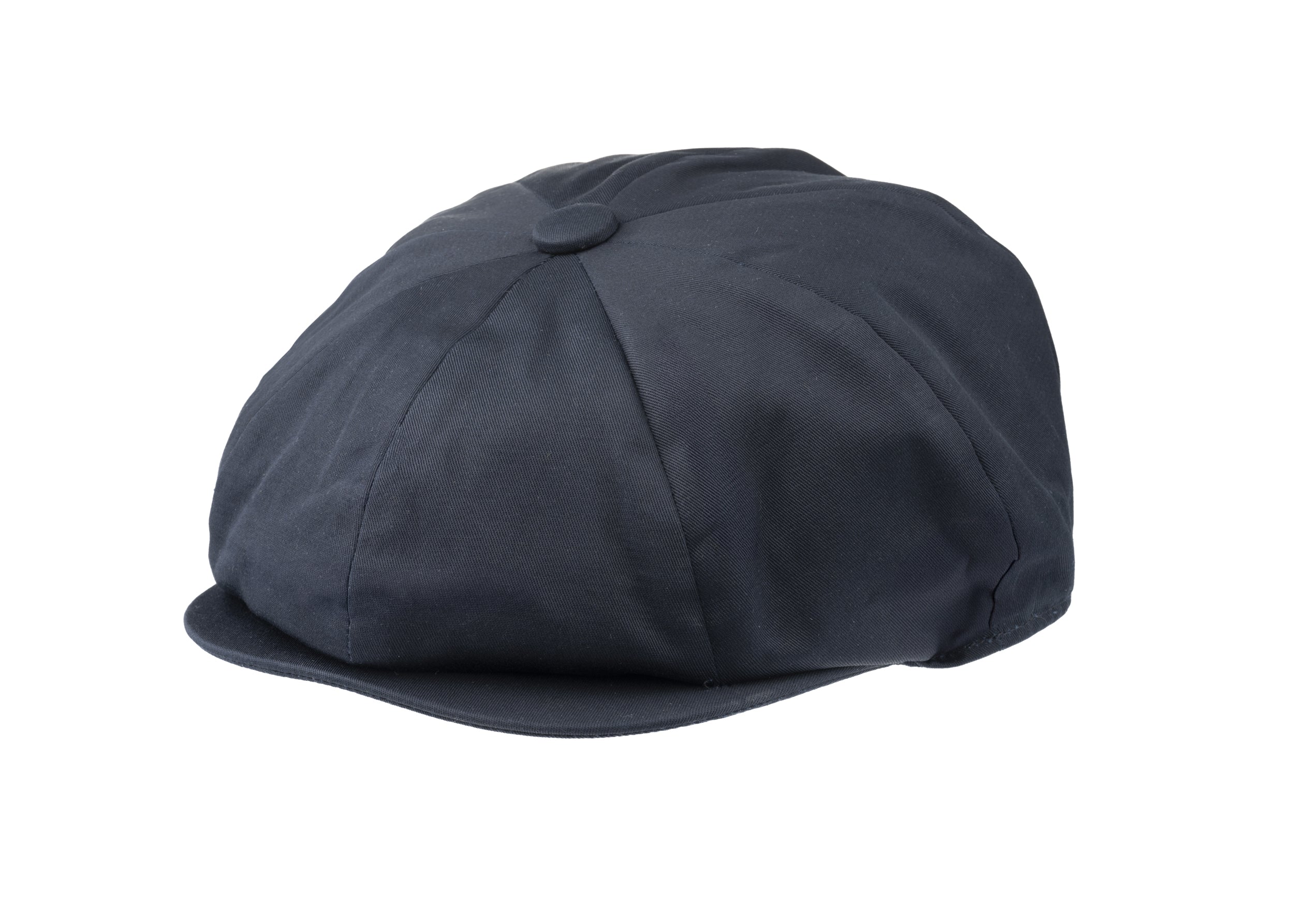 8 Piece Cotton Summer Cap Navy