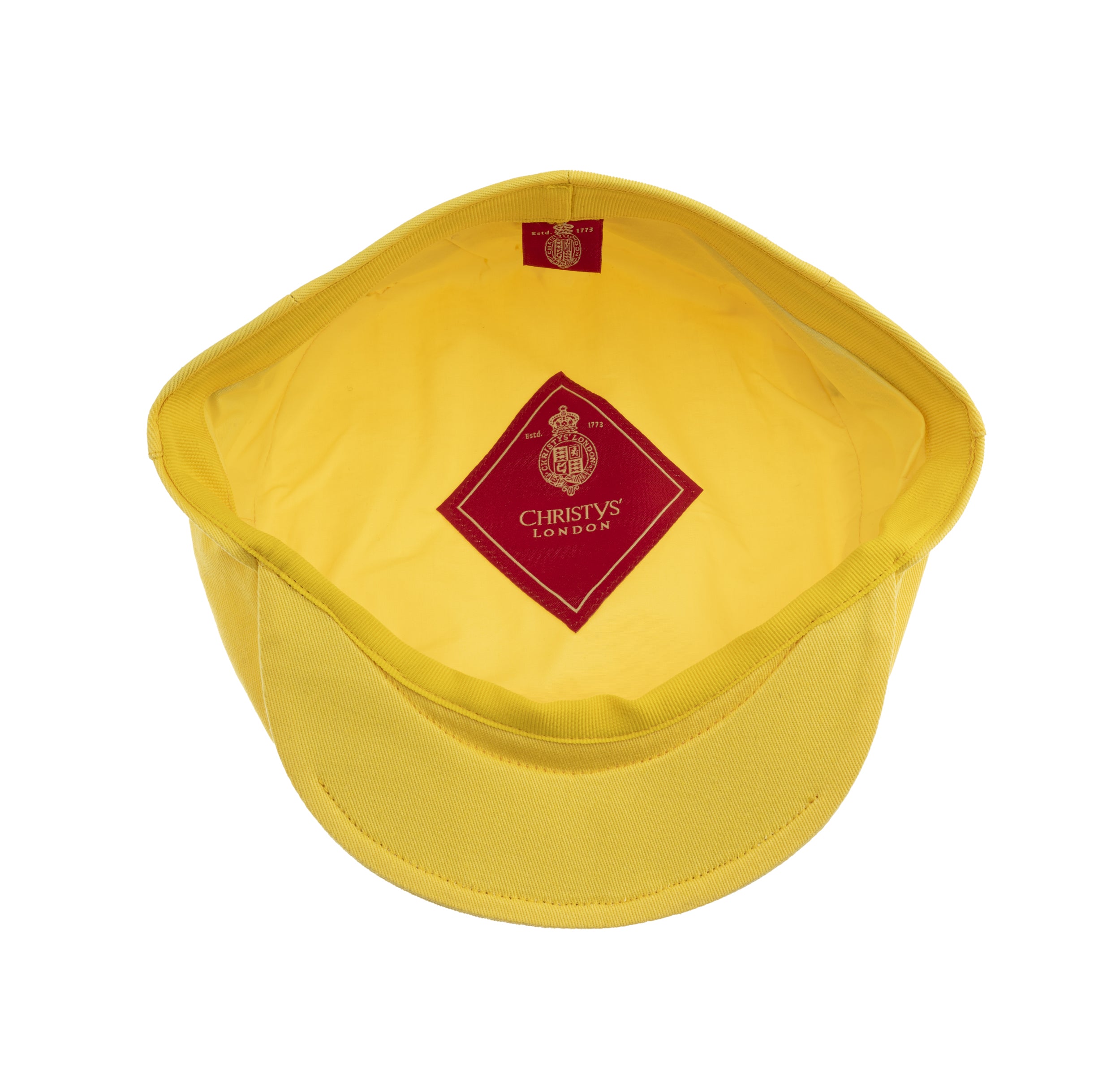 Balmoral Cotton Summer Cap Yellow