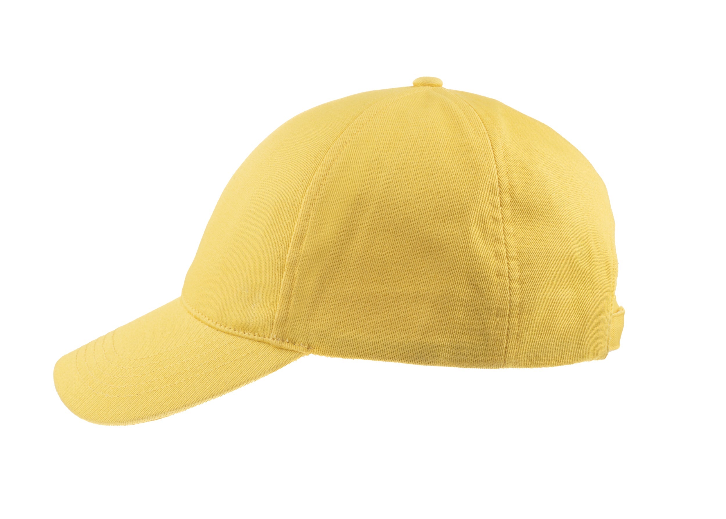 Baseball Summer Cotton Cap Yellow