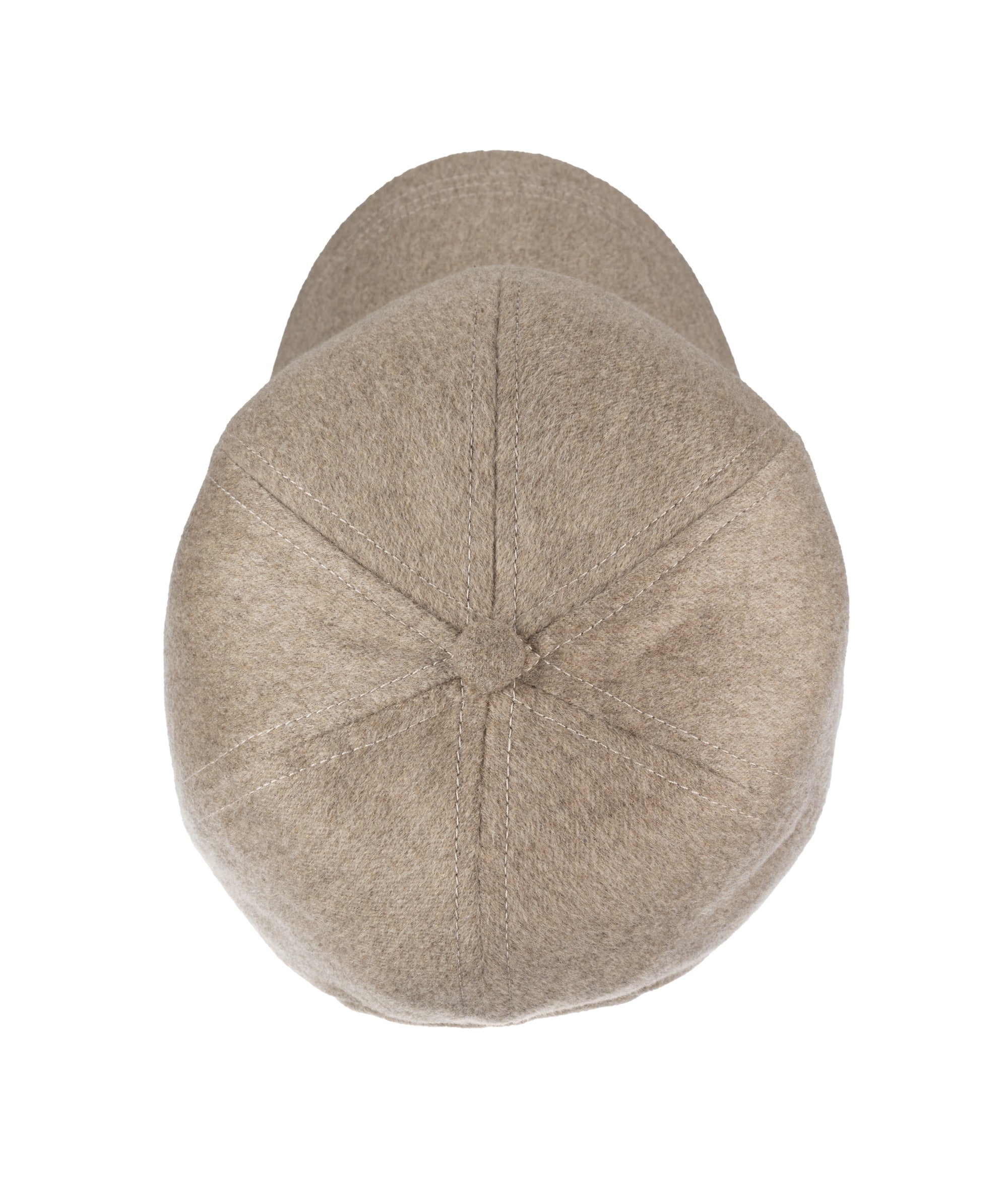 Christys' x Johnstons of Elgin Cashmere Made in England Baseball Cap in Camel