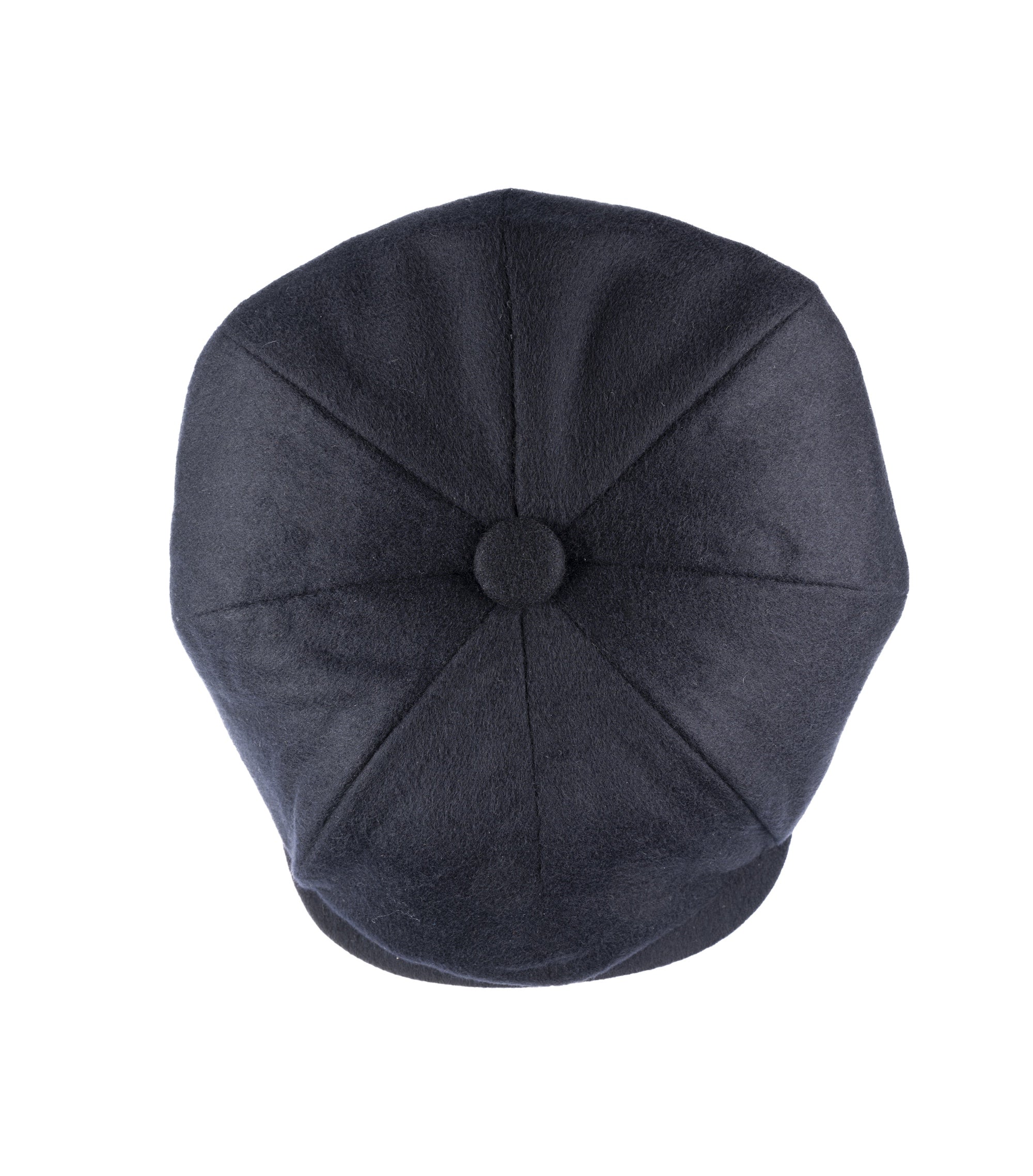 8 piece Cashmere Flat Cap in navy