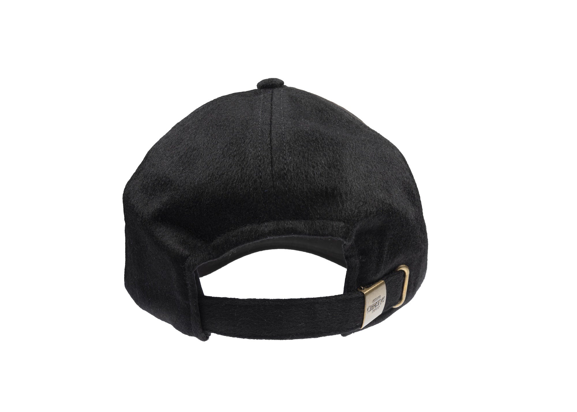 Baseball Cashmere cap in black