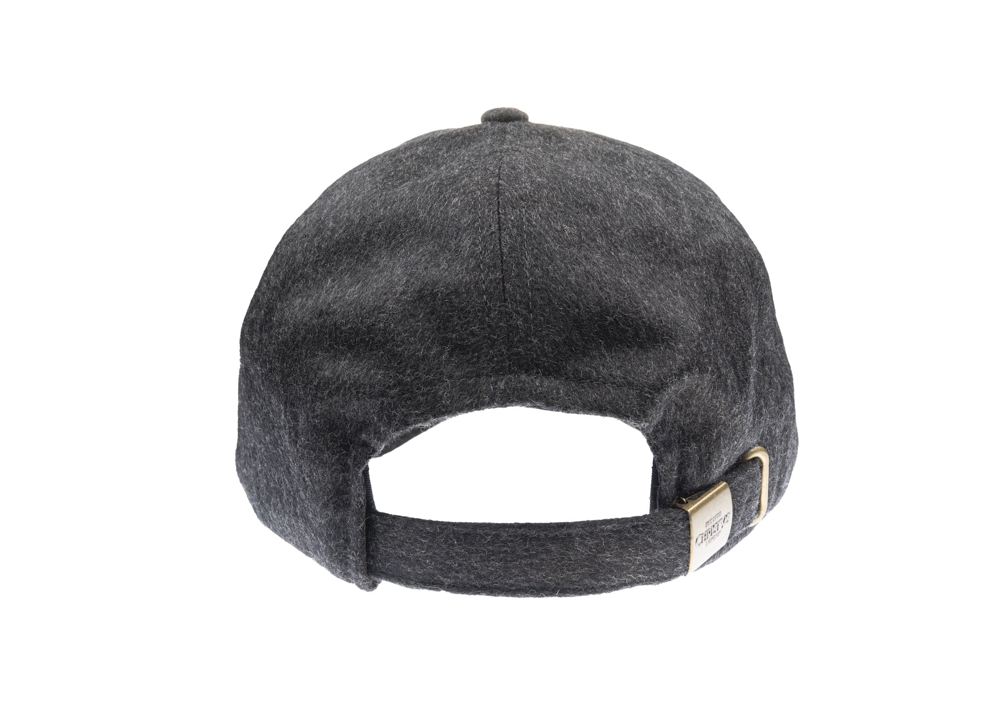 Baseball Cashmere cap in charcoal