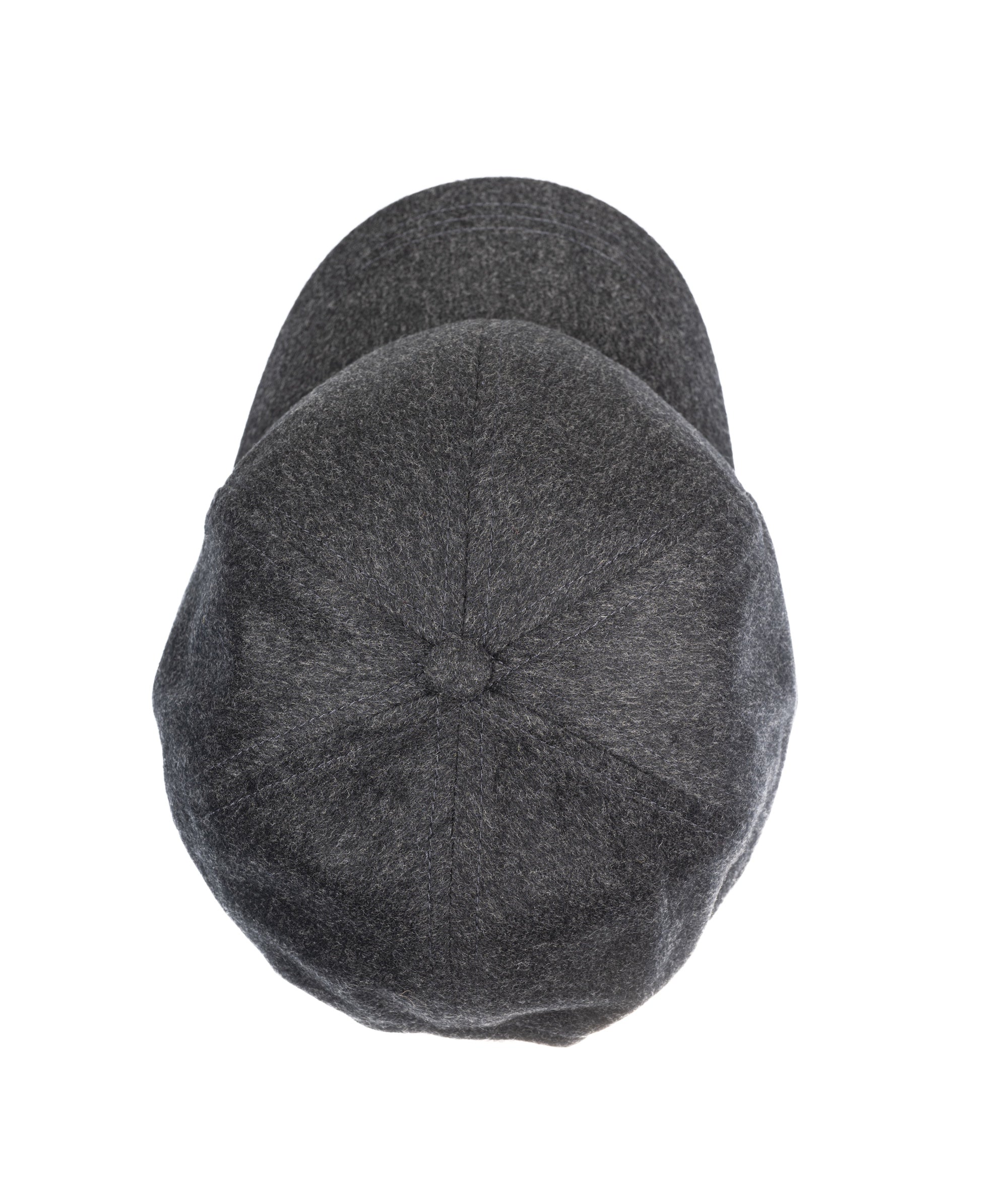 Baseball Cashmere cap in charcoal