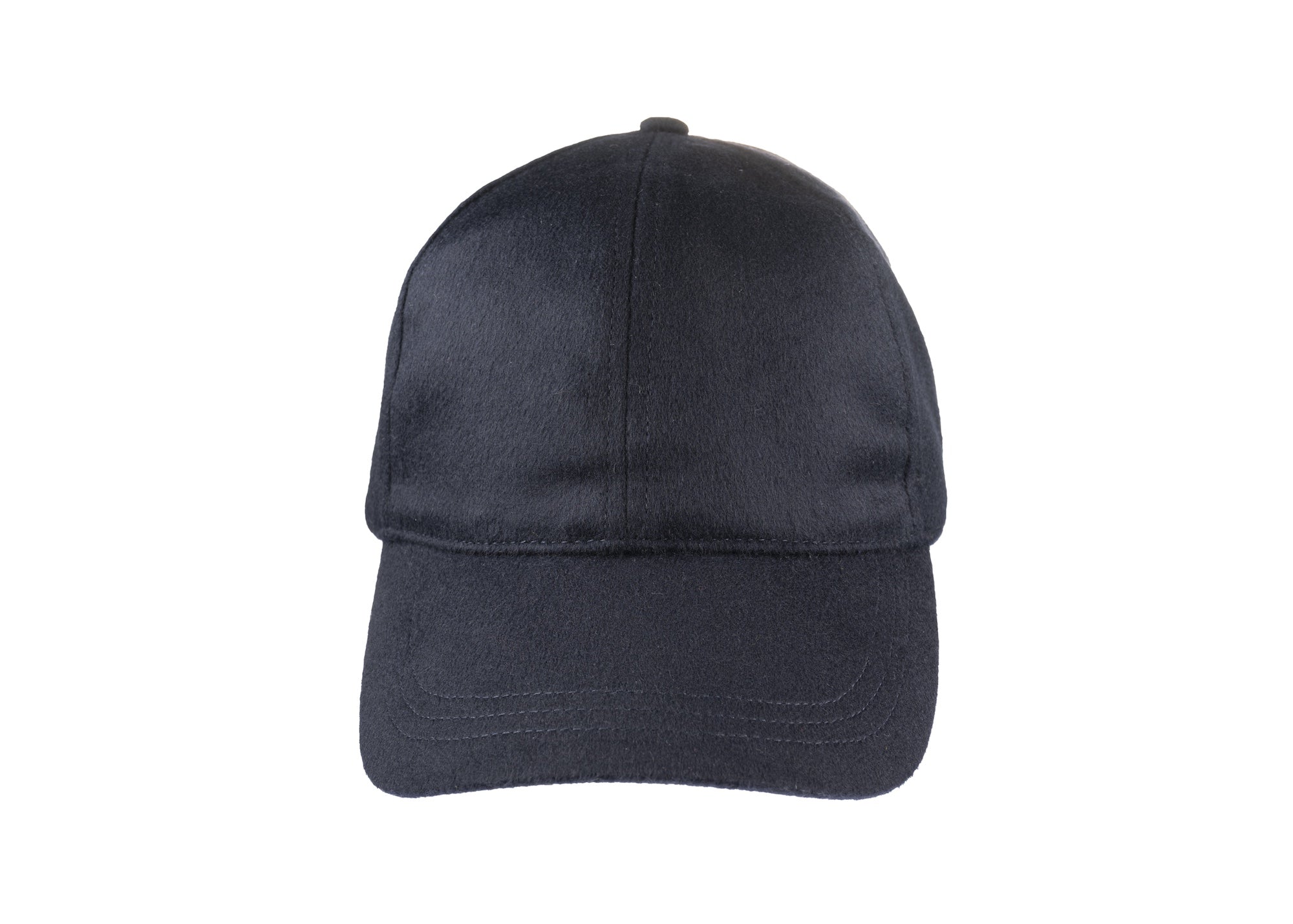 Baseball Cashmere cap in navy