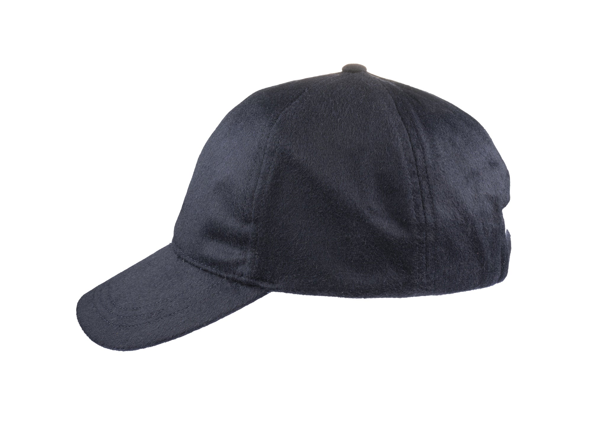 Baseball Cashmere cap in navy