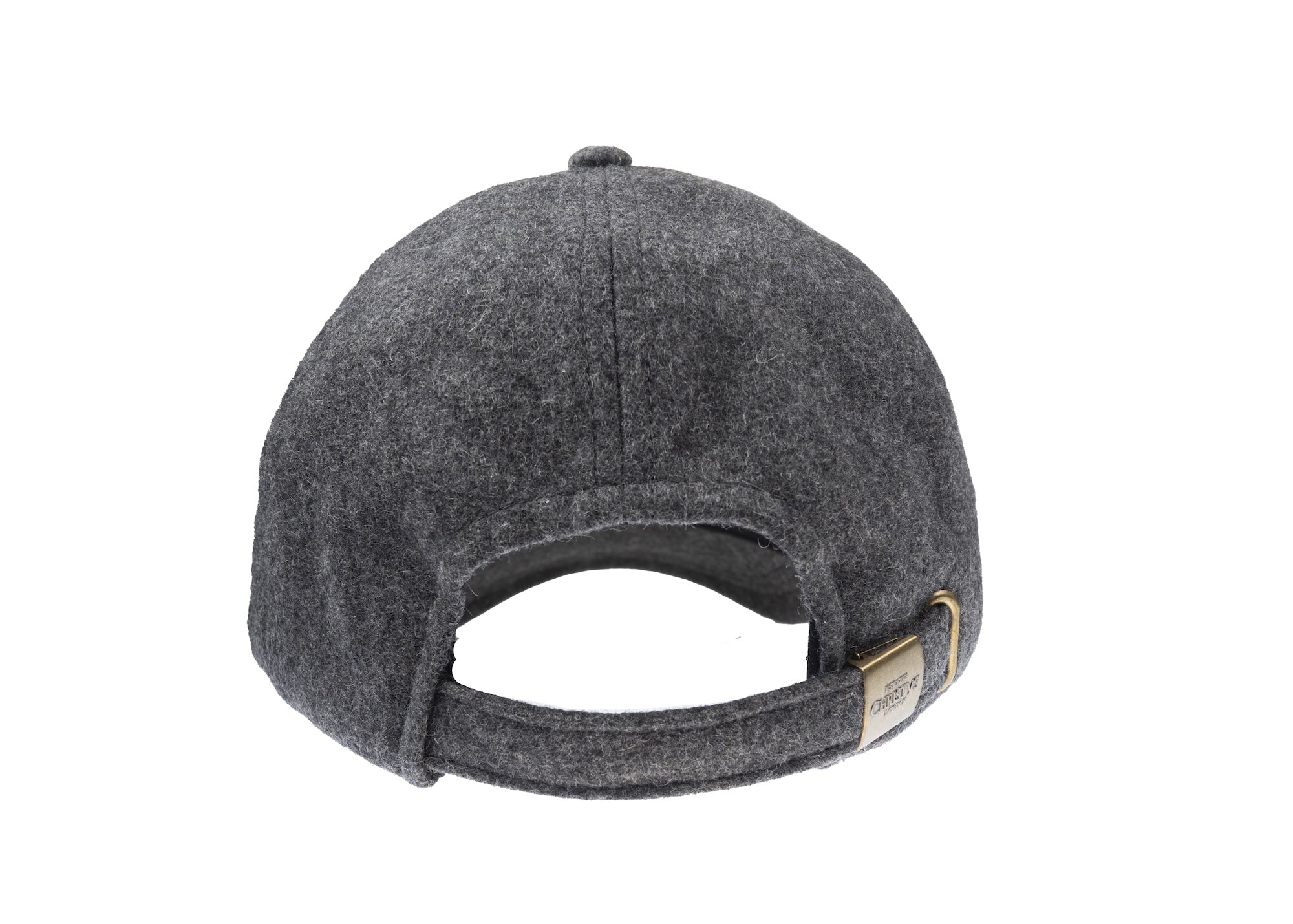 Baseball Melton cap in grey