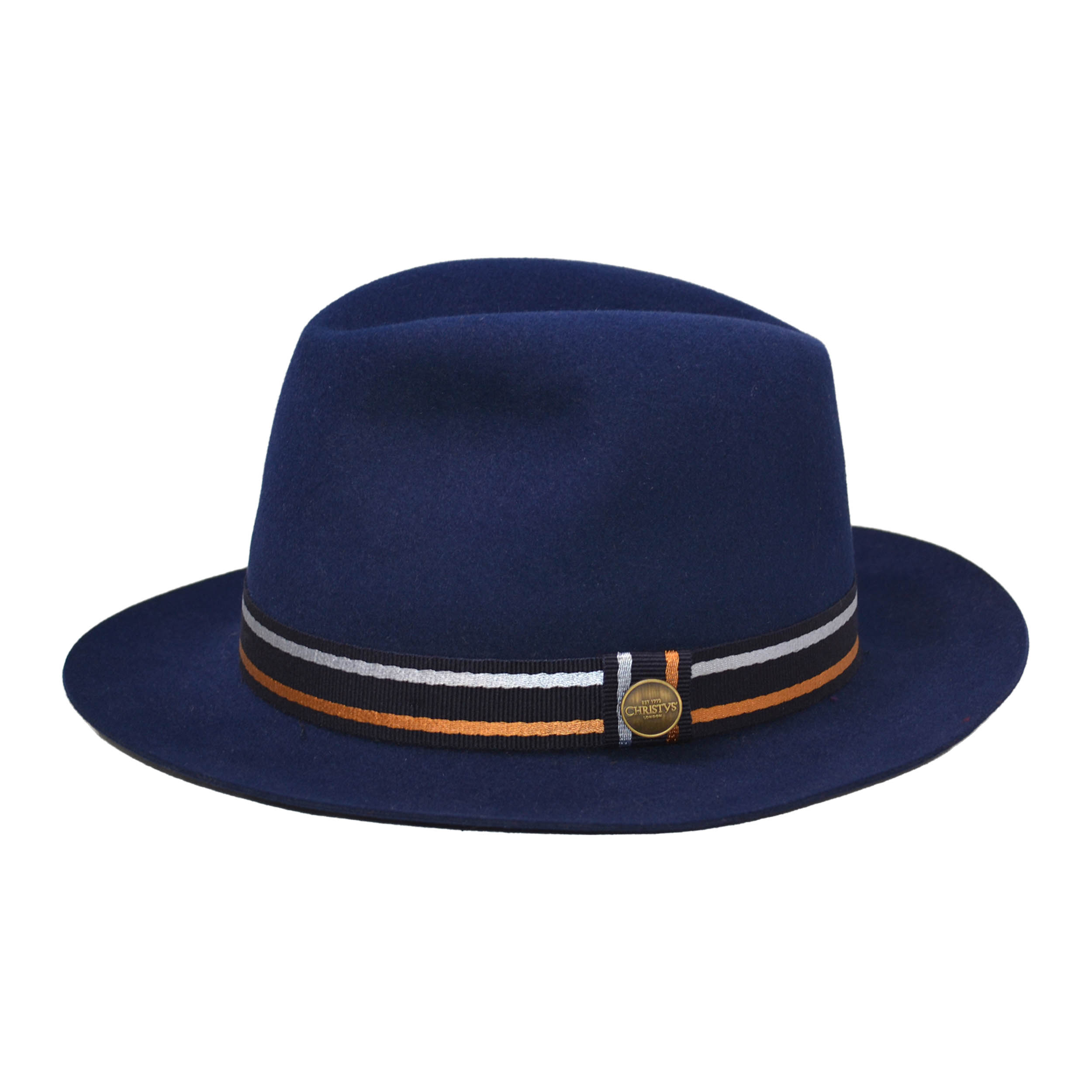 Fur Felt Trilby in Blue