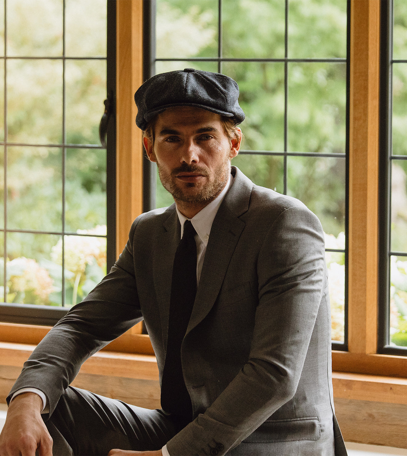 Men's english store style hats