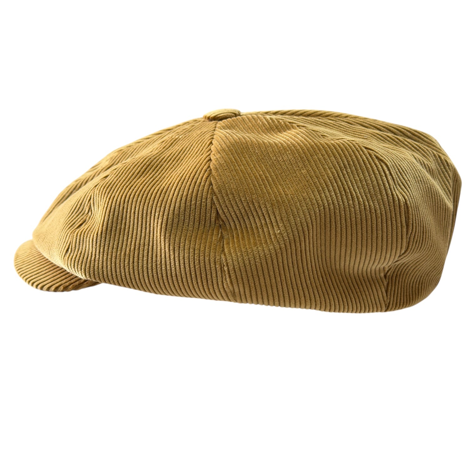 Christys' Bedford 8 Panel Corduroy Cap | Brisbane Moss Bakerboy Cap