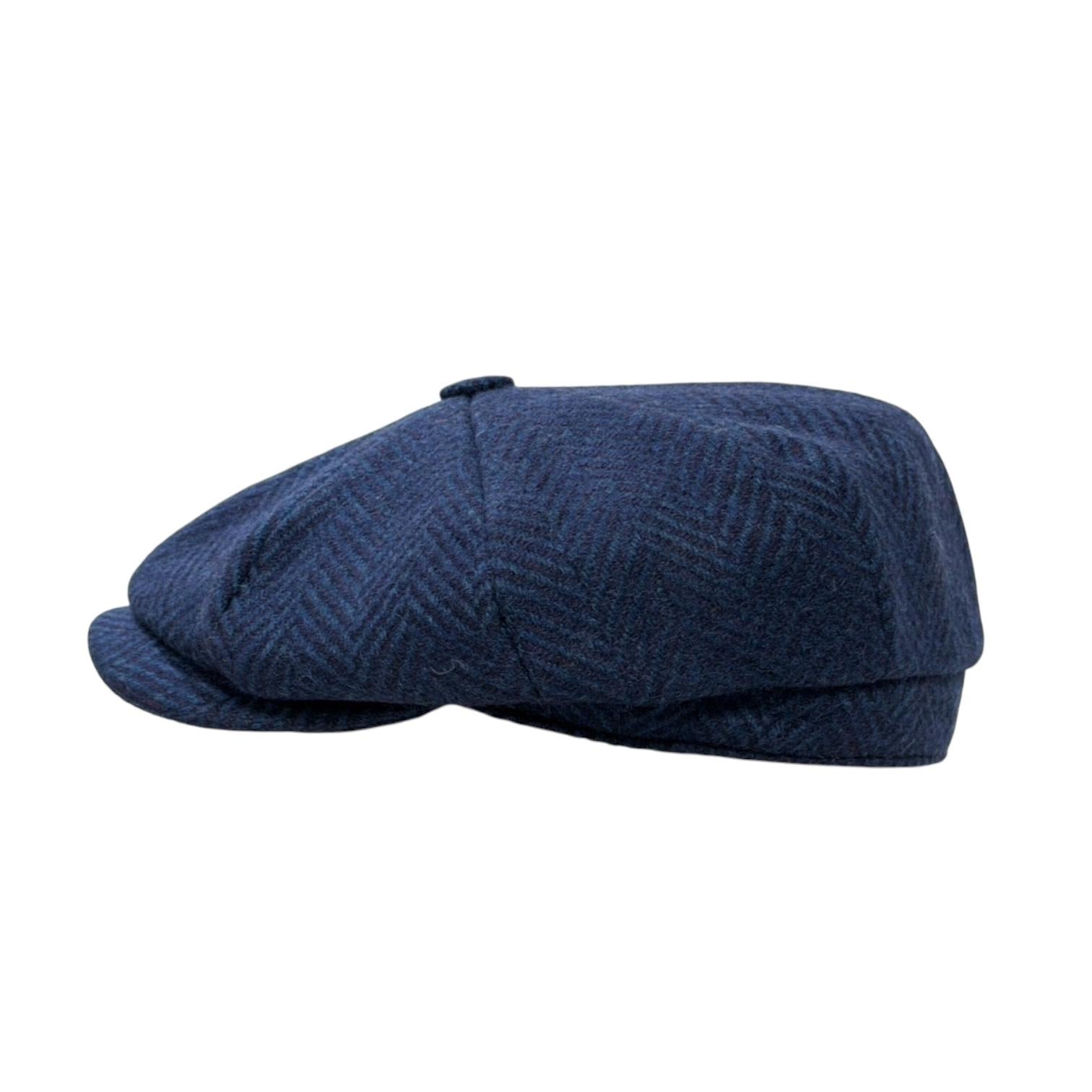 Merino Wool Herringbone Bakerboy