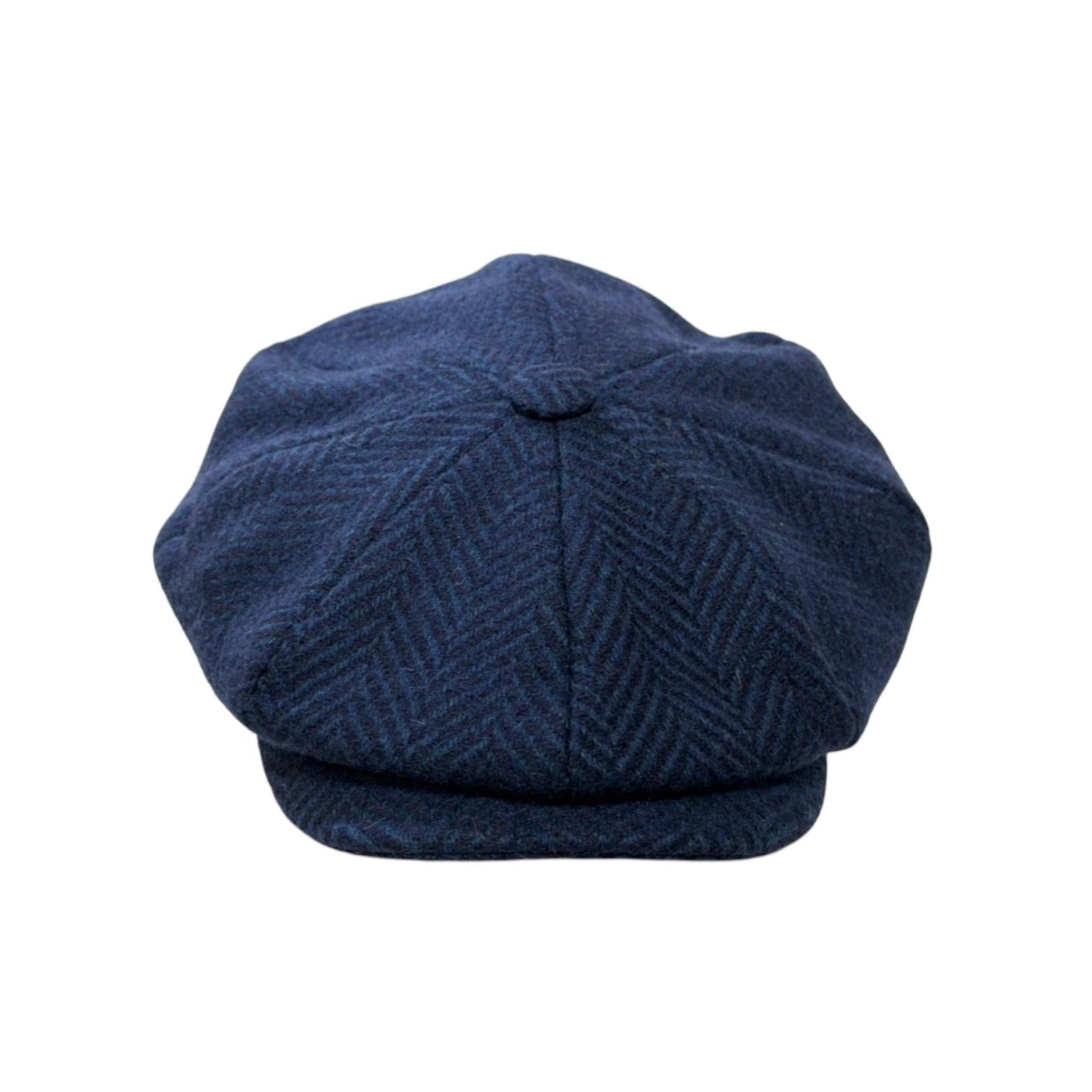 Merino Wool Herringbone Bakerboy