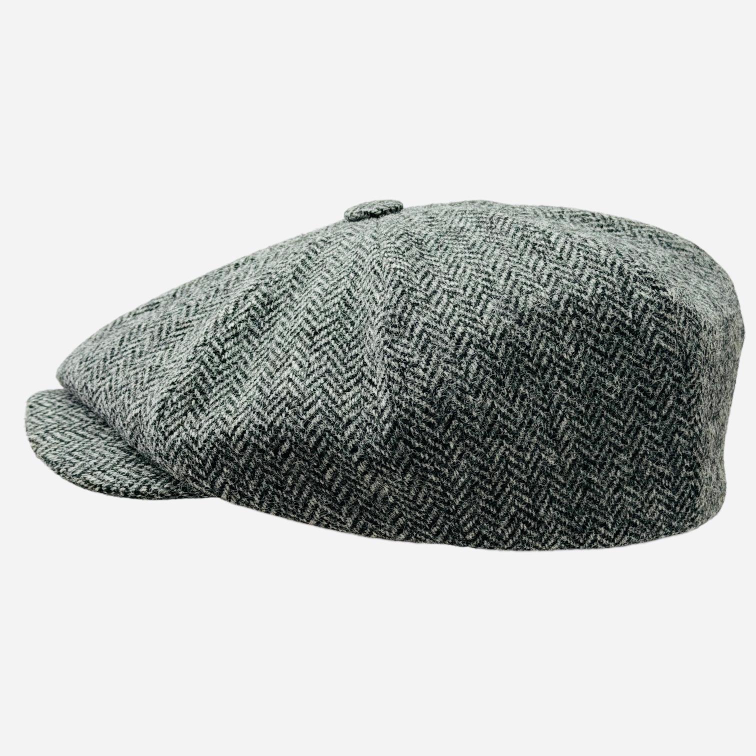 Richmond Herringbone Tweed 8-Panel - Thomas Shelby Style