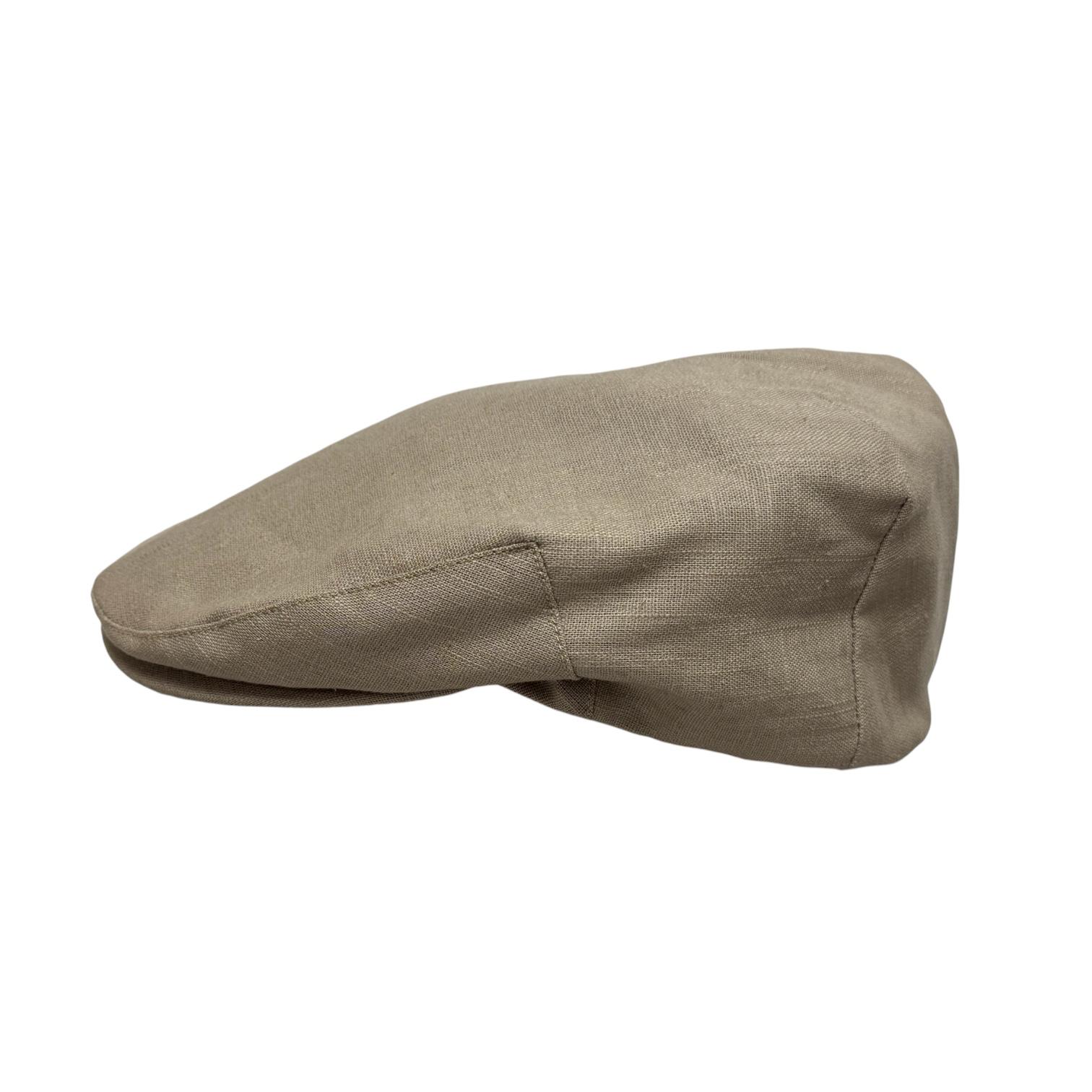 Linen Flatcap