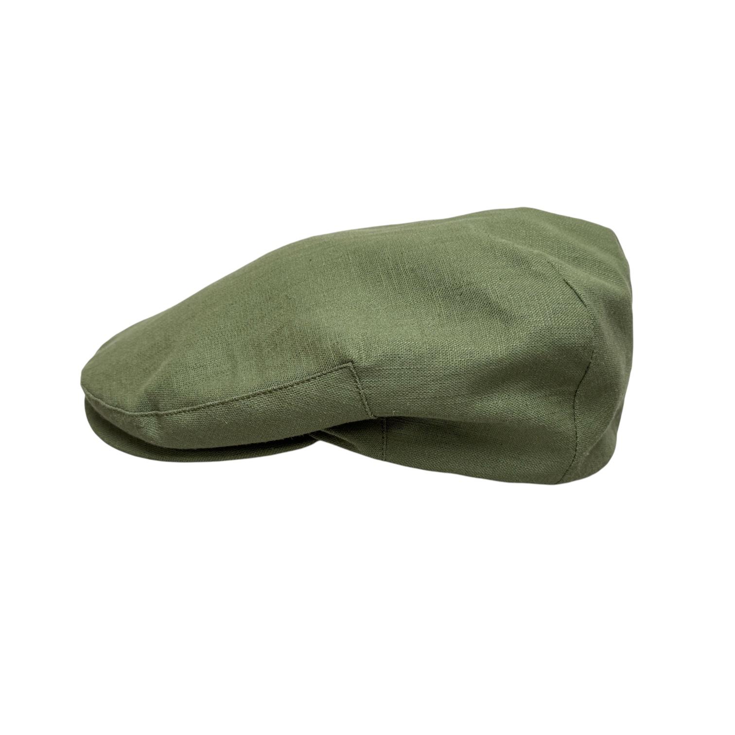 Linen Flatcap