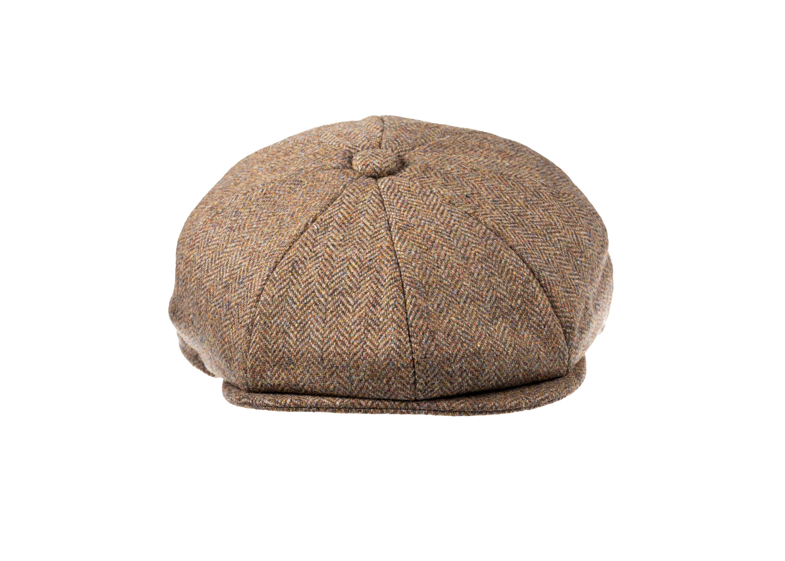 8 Piece Baker Boy Tweed Cap in Z524