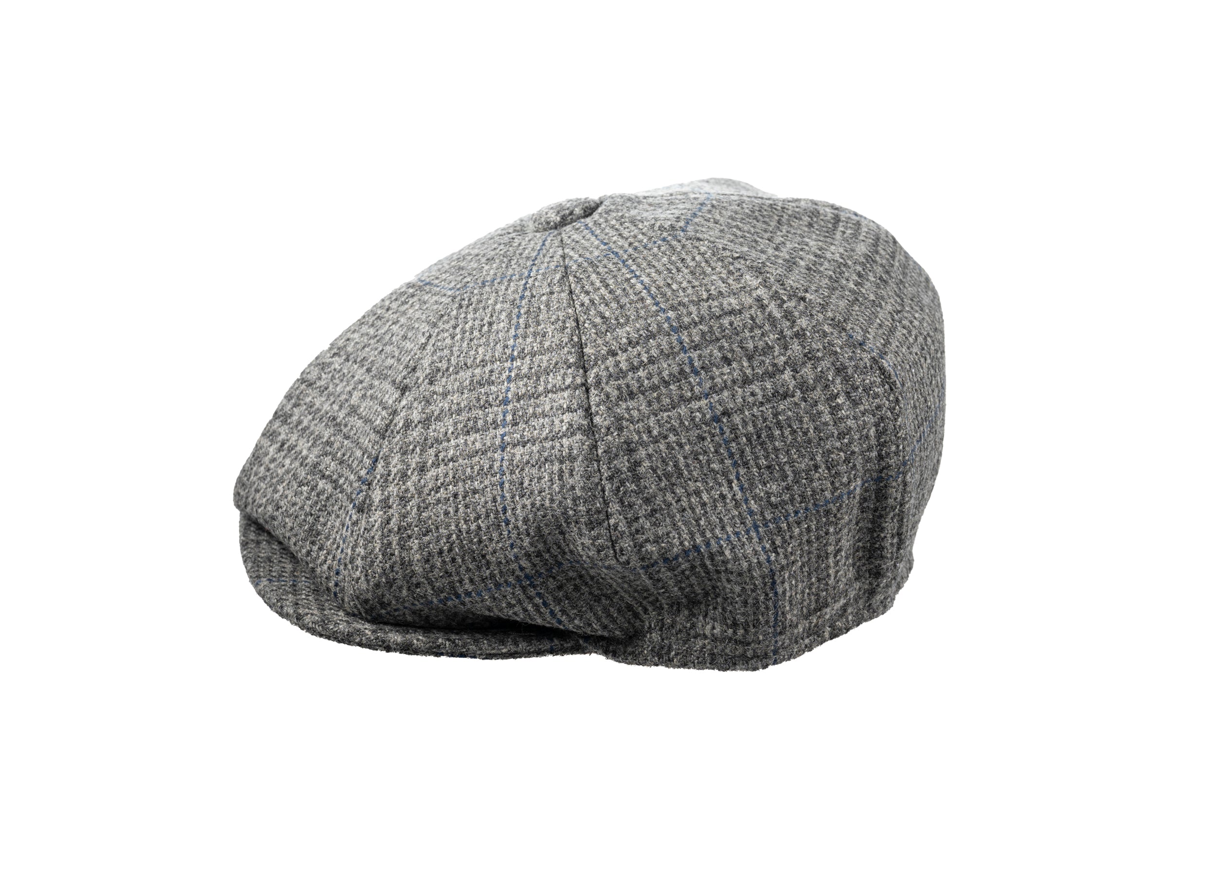 8 Piece Baker Boy Tweed Cap in Z530